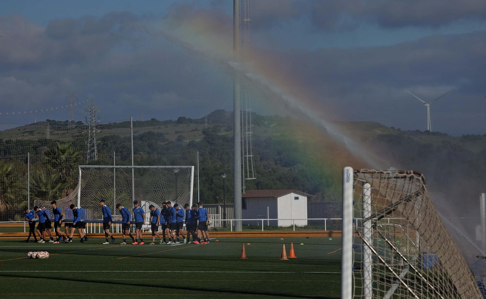 Fotos del entrenamiento del Algeciras CF previo a la visita del Yeclano al Nuevo Mirador