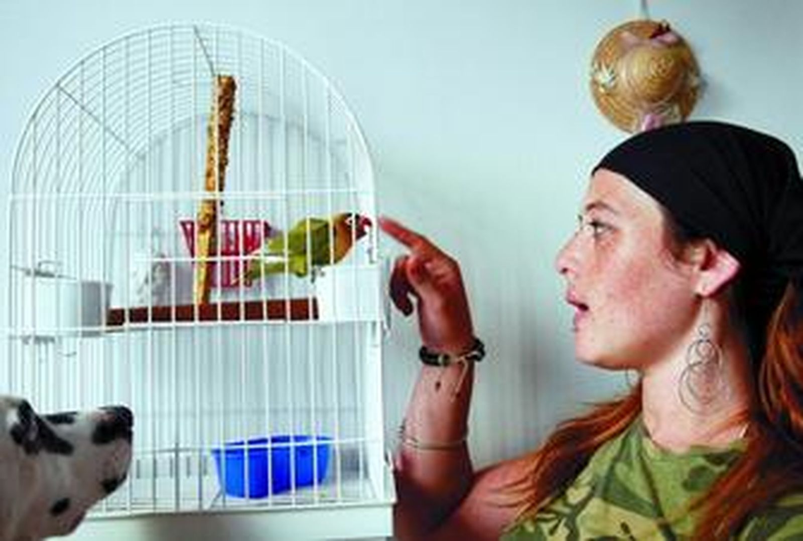 Macarena Ricardi en su casa de El Puerto de Santa María, ayer.