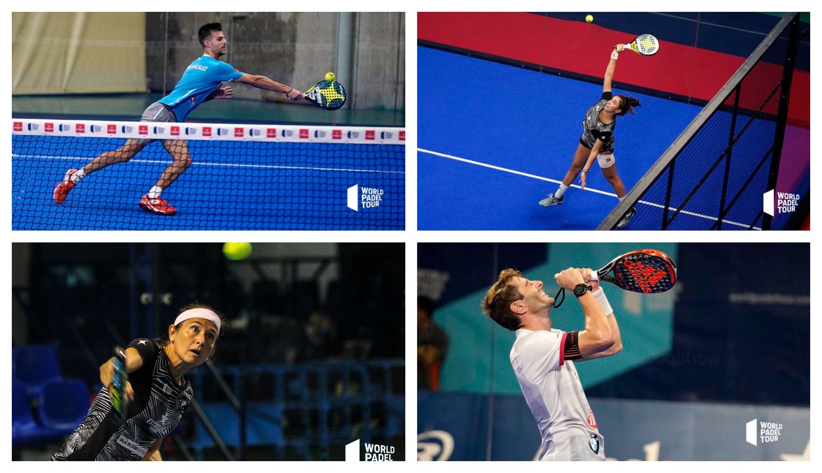 Momo González, Bea González, Carolina Navarro y Álex Ruiz.