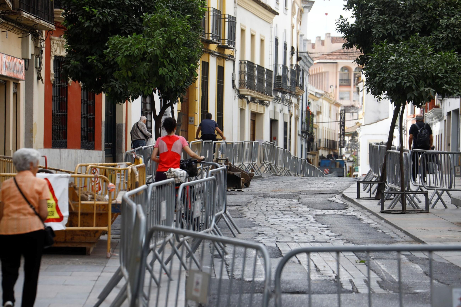 El inicio las obras de la calle Alfaros, en imágenes