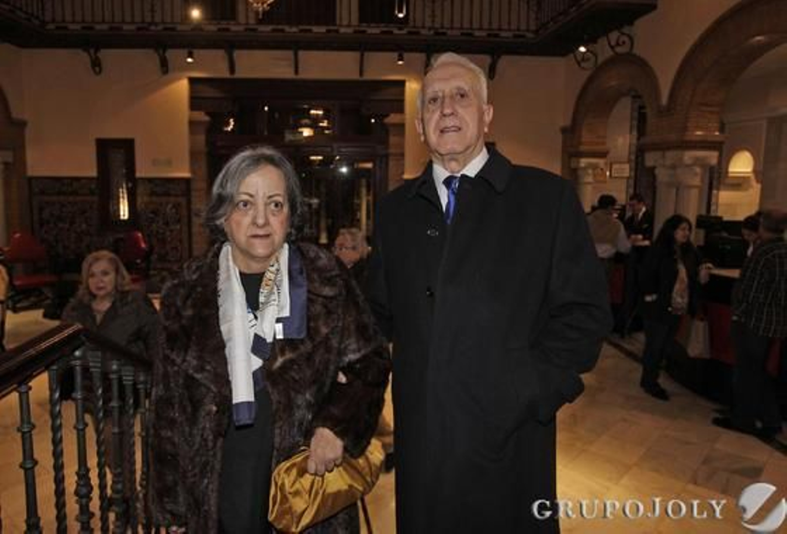 El catedrático de Ingniería Javier Aracil y su  esposa. / Reportaje gráfico: Antonio Pizarro, Juan Carlos Muñoz y Juan Carlos Vázquez