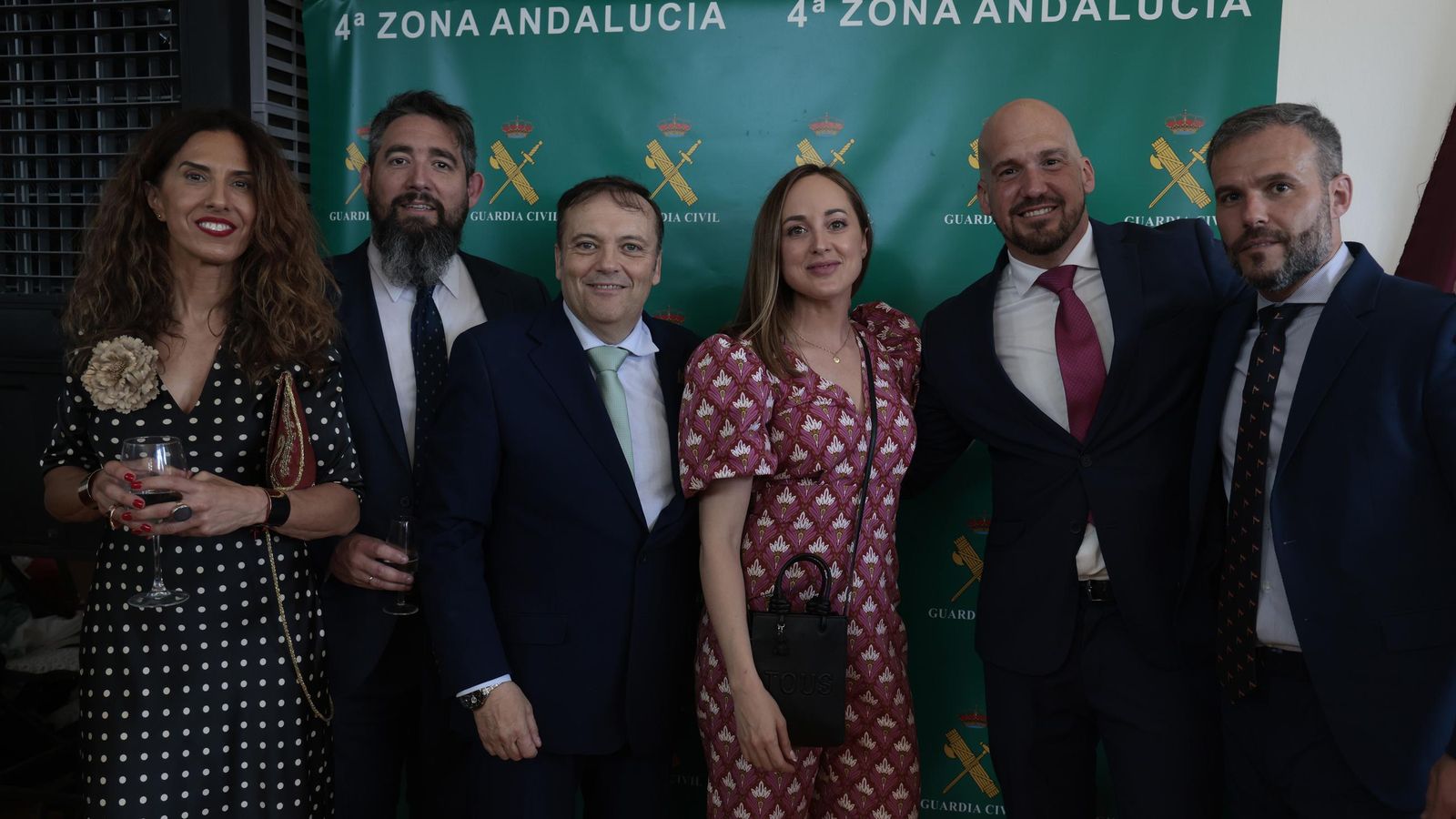 Rosa Reina, José Ramón Lisarte, Andrés Gago, Natalia Jiménez, Pedro Gil y Carlos Gandarias.