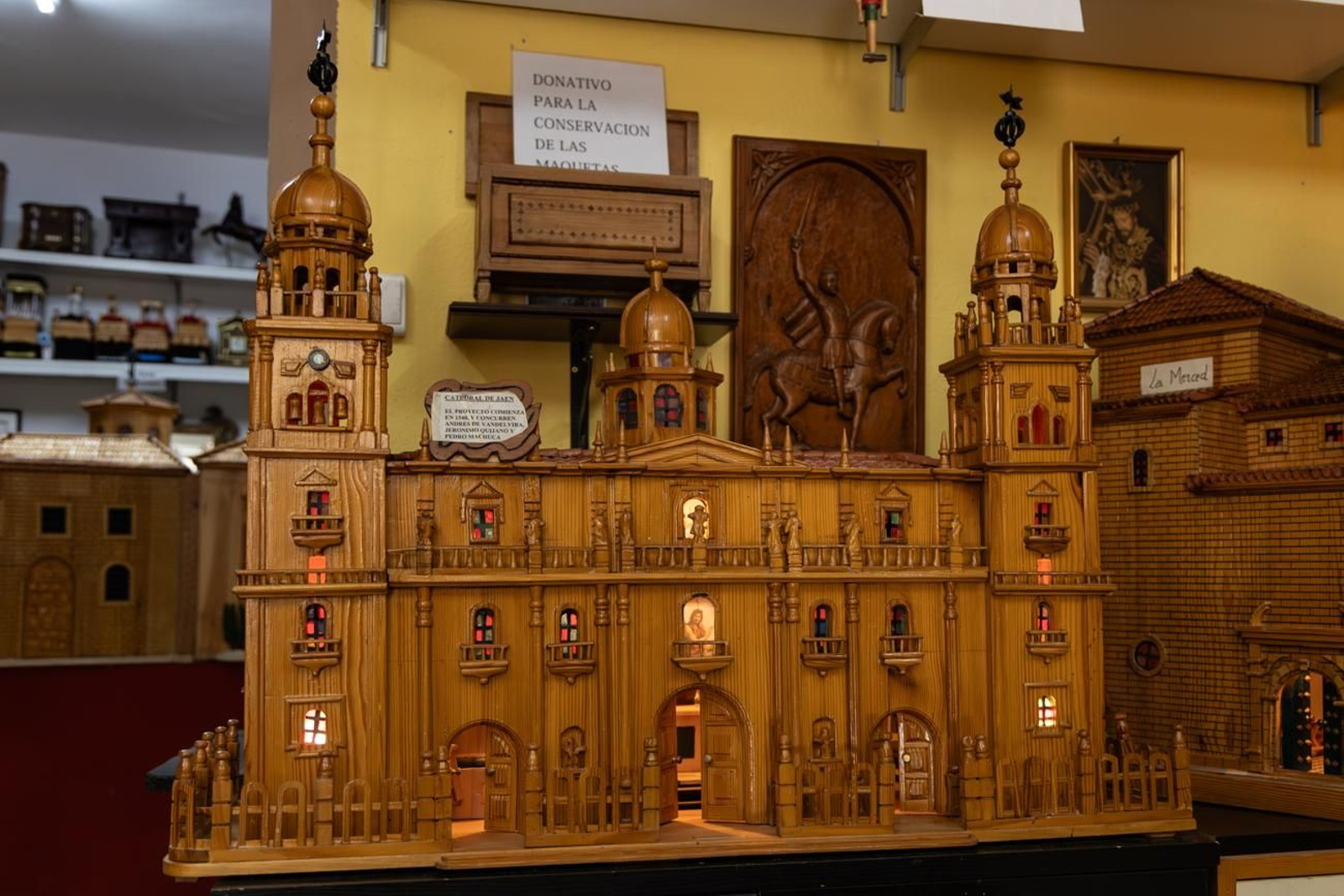 Descubre el Museo de maquetas Luis Barbero con reproducciones de los edificios más emblemáticos de Jaén