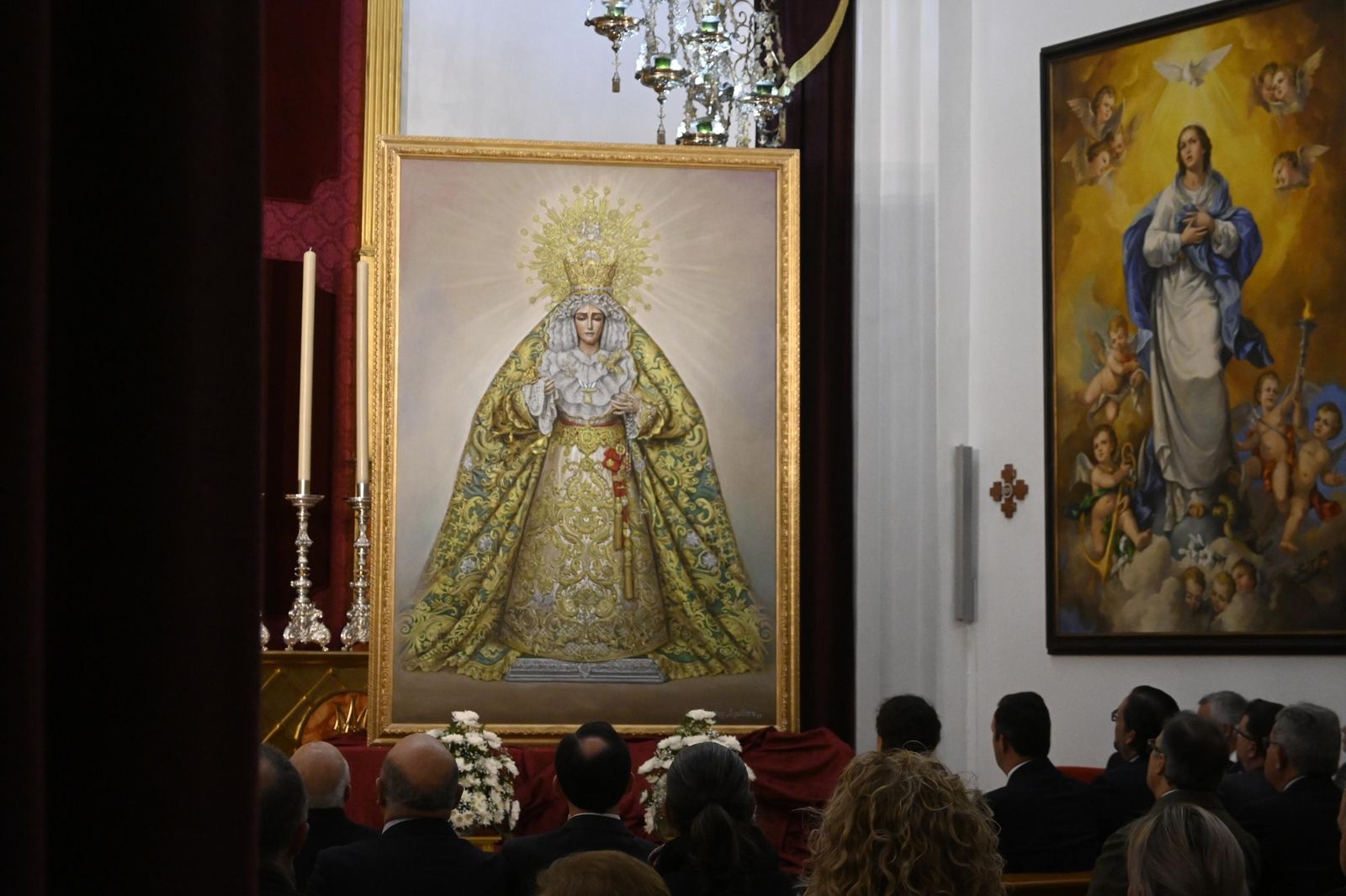 Presentación del cartel de 25 aniversario de la coronación de la Esperanza de Huelva
