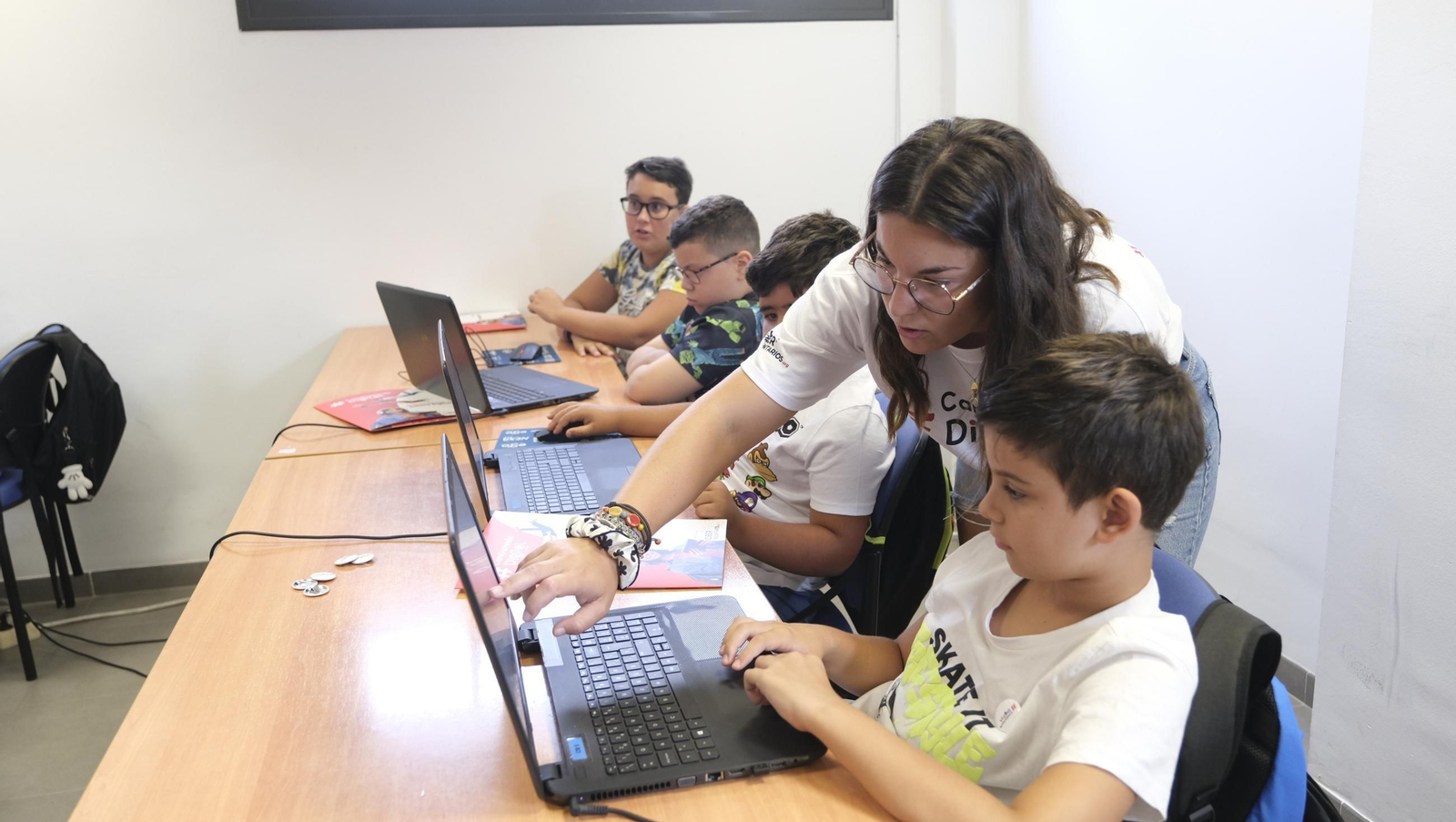 Campamento digital infantil, en imágenes