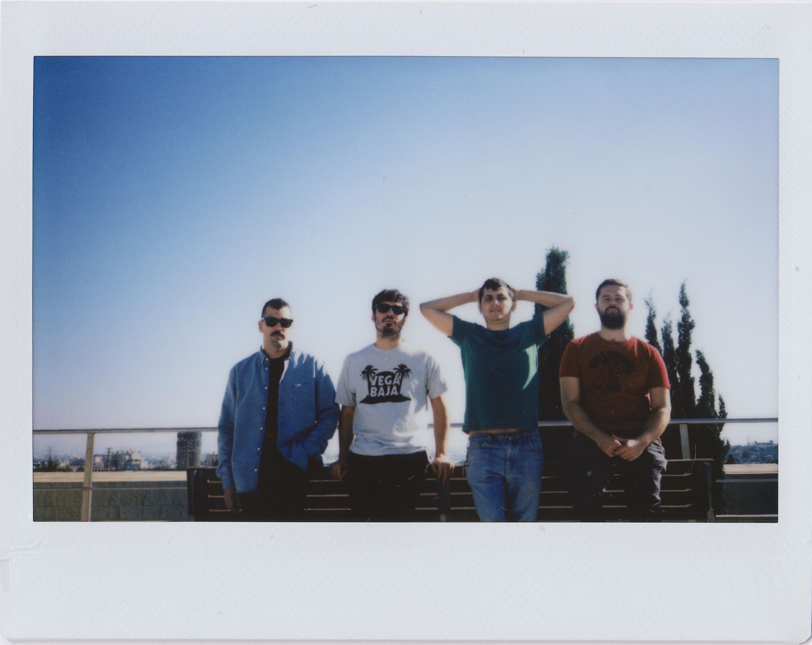 Los cuatro componentes de la banda murciana en una foto promocional.