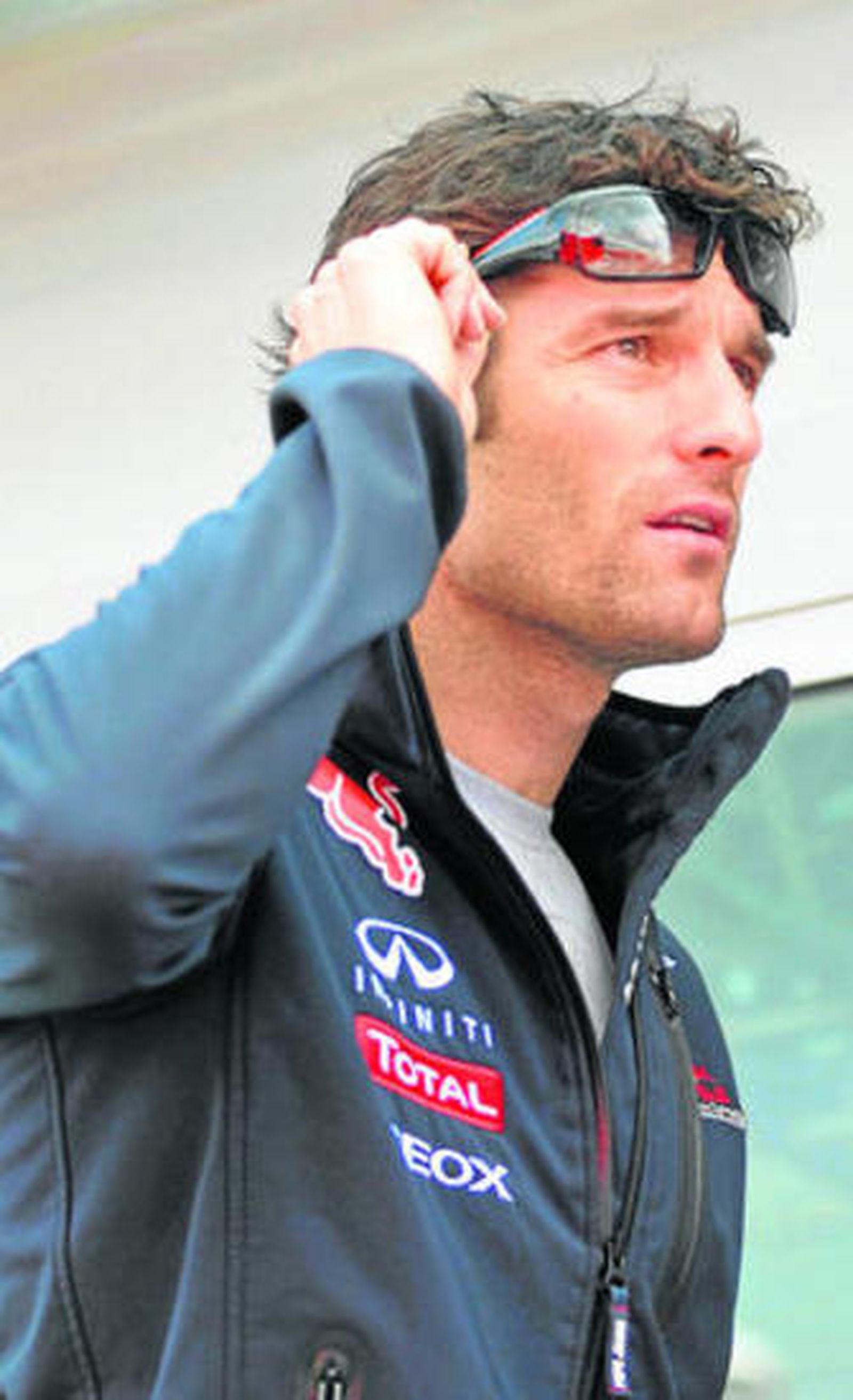 Webber, en el circuito de Silverstone el pasado fin de semana.