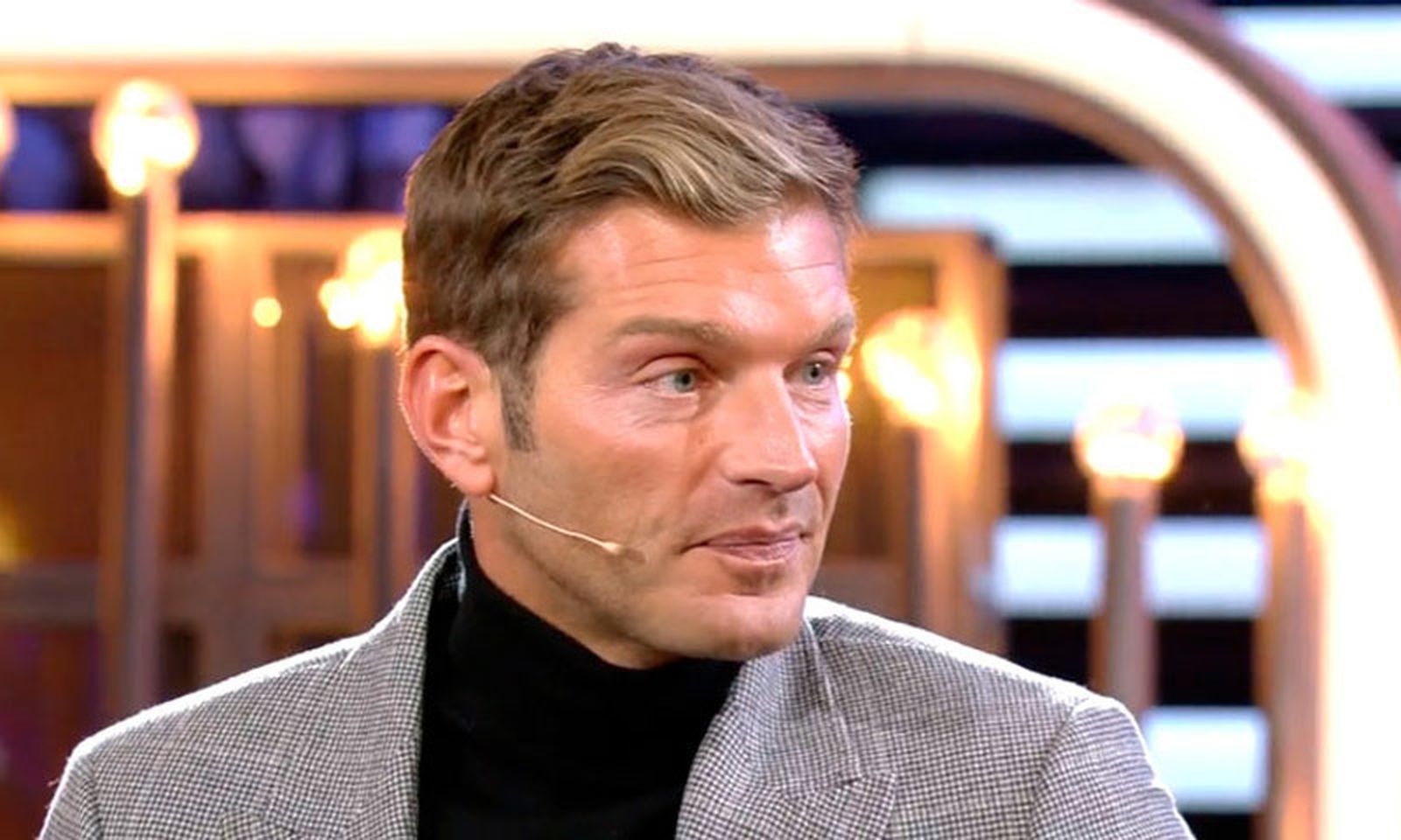 Darek, el jueves, durante su entrevista en plató tras abandonar el concurso.