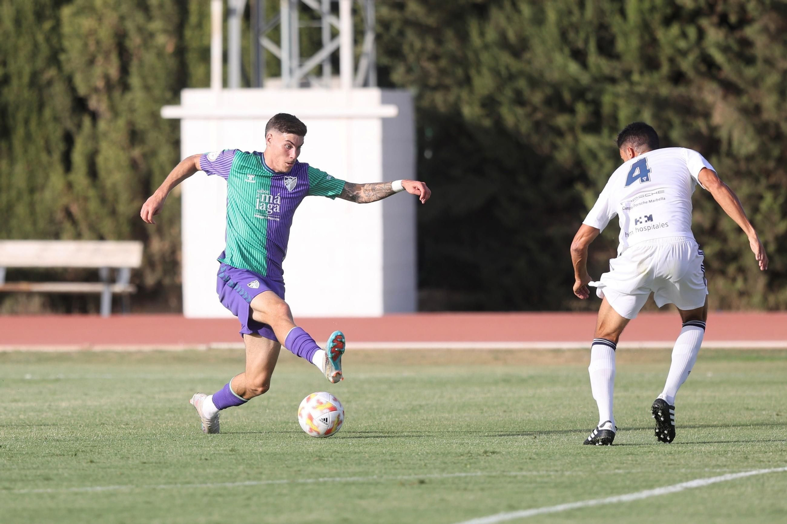 Roberto, su paso por el Málaga CF en fotos