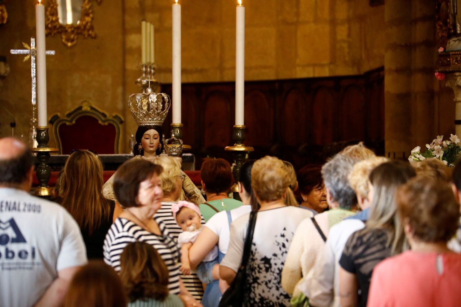 La tradición de visitar a la Virgen de los Remedios de Córdoba en martes 13, en imágenes