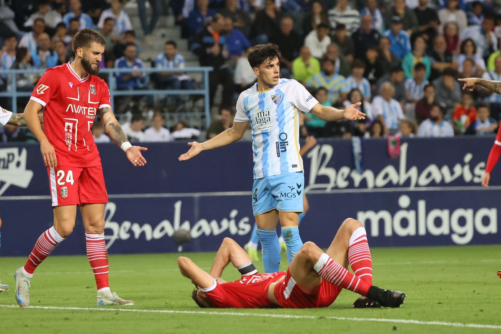 Las fotos del Málaga CF-Cartagena
