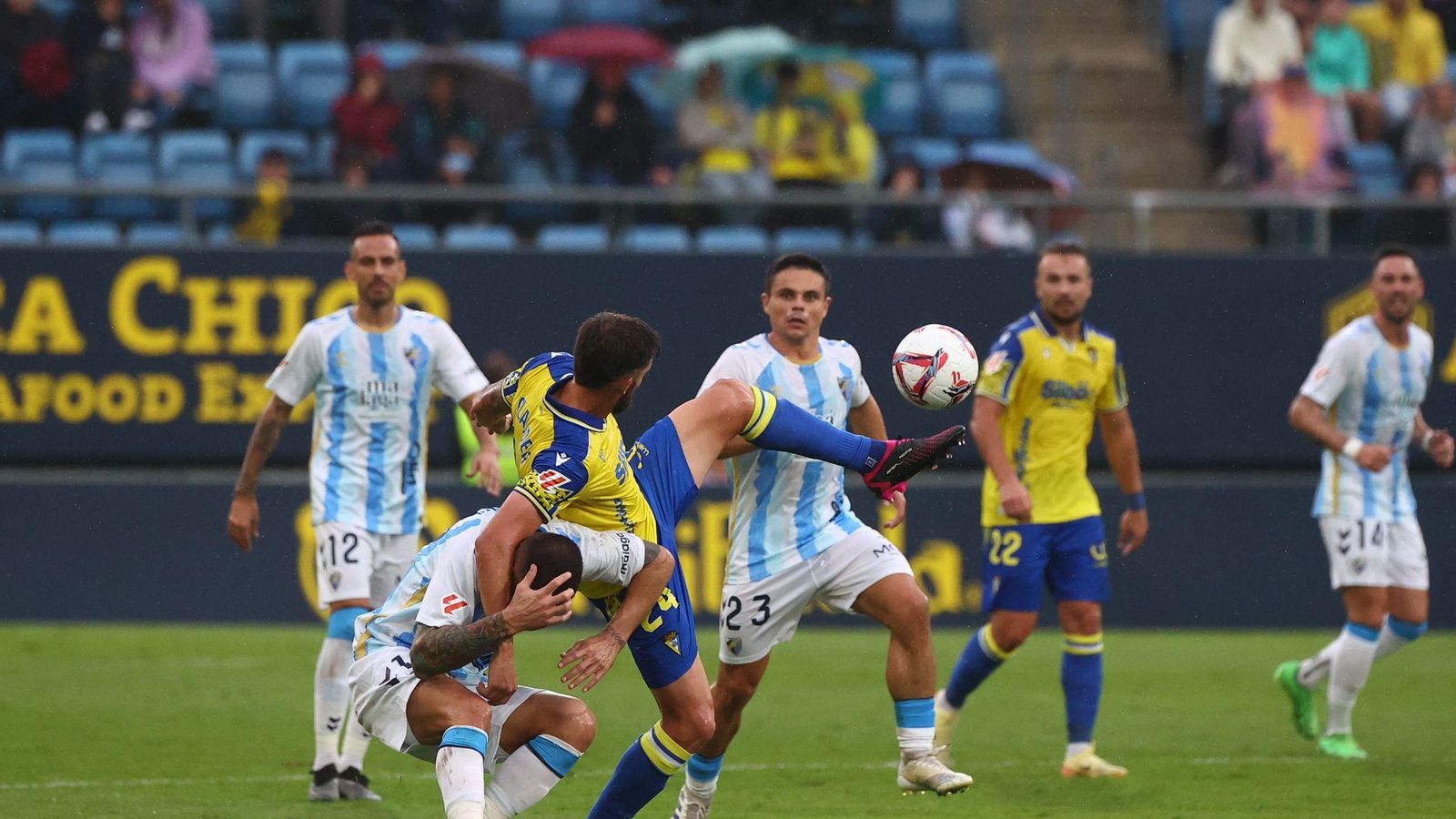 El Cádiz - Málaga CF, en fotos