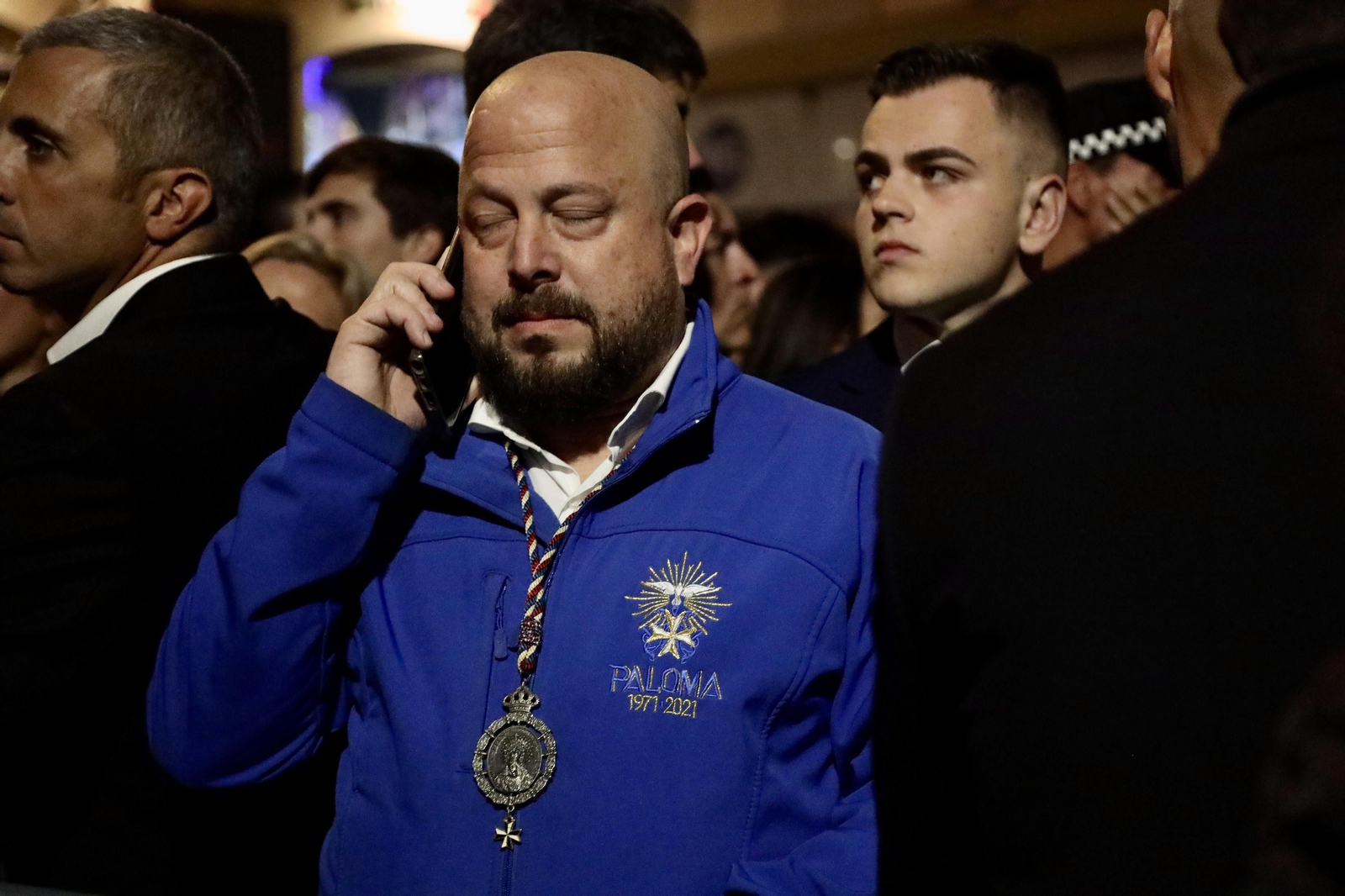 La Paloma el Miércoles Santo en Málaga, en fotos