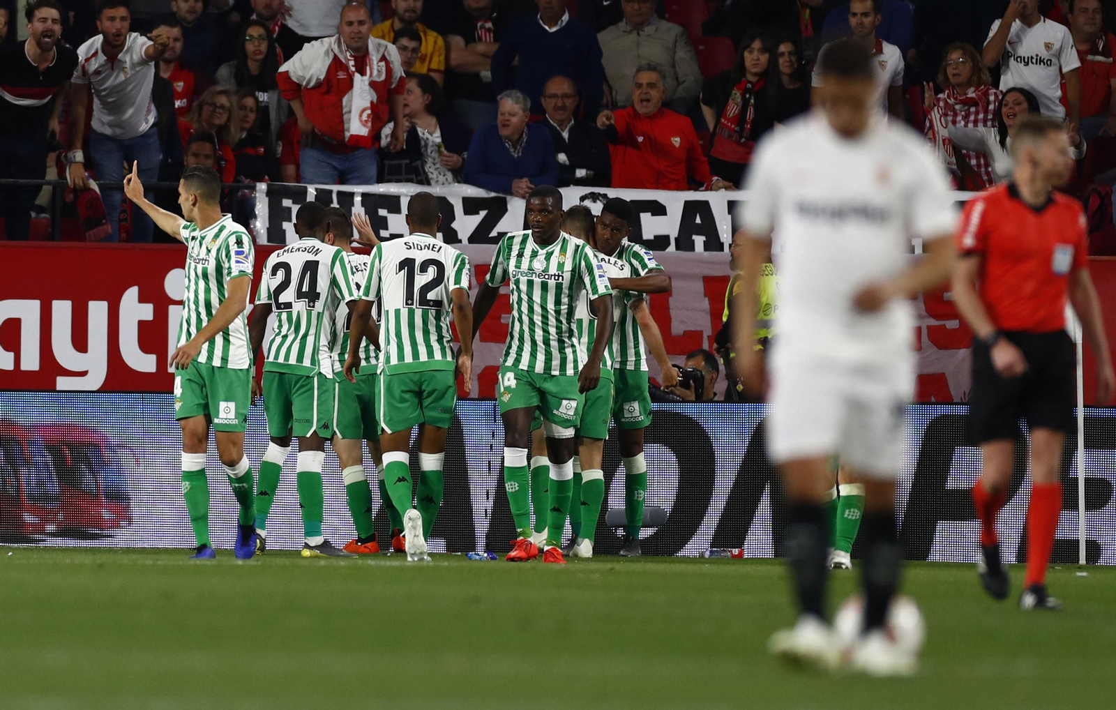 Las imágenes del derbi Sevilla-Betis