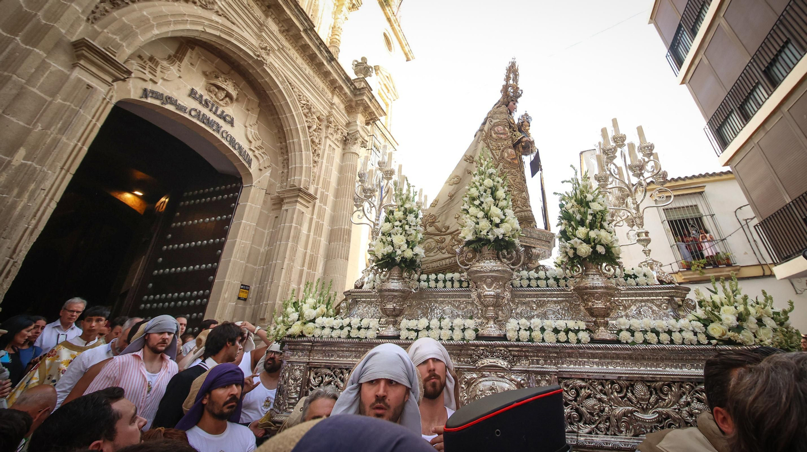 Procesión de la Virgen del Carmen en jerez