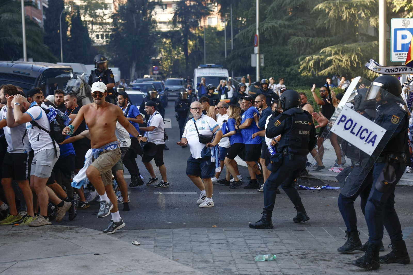 Las mejores fotos del Real Madrid - Olympique