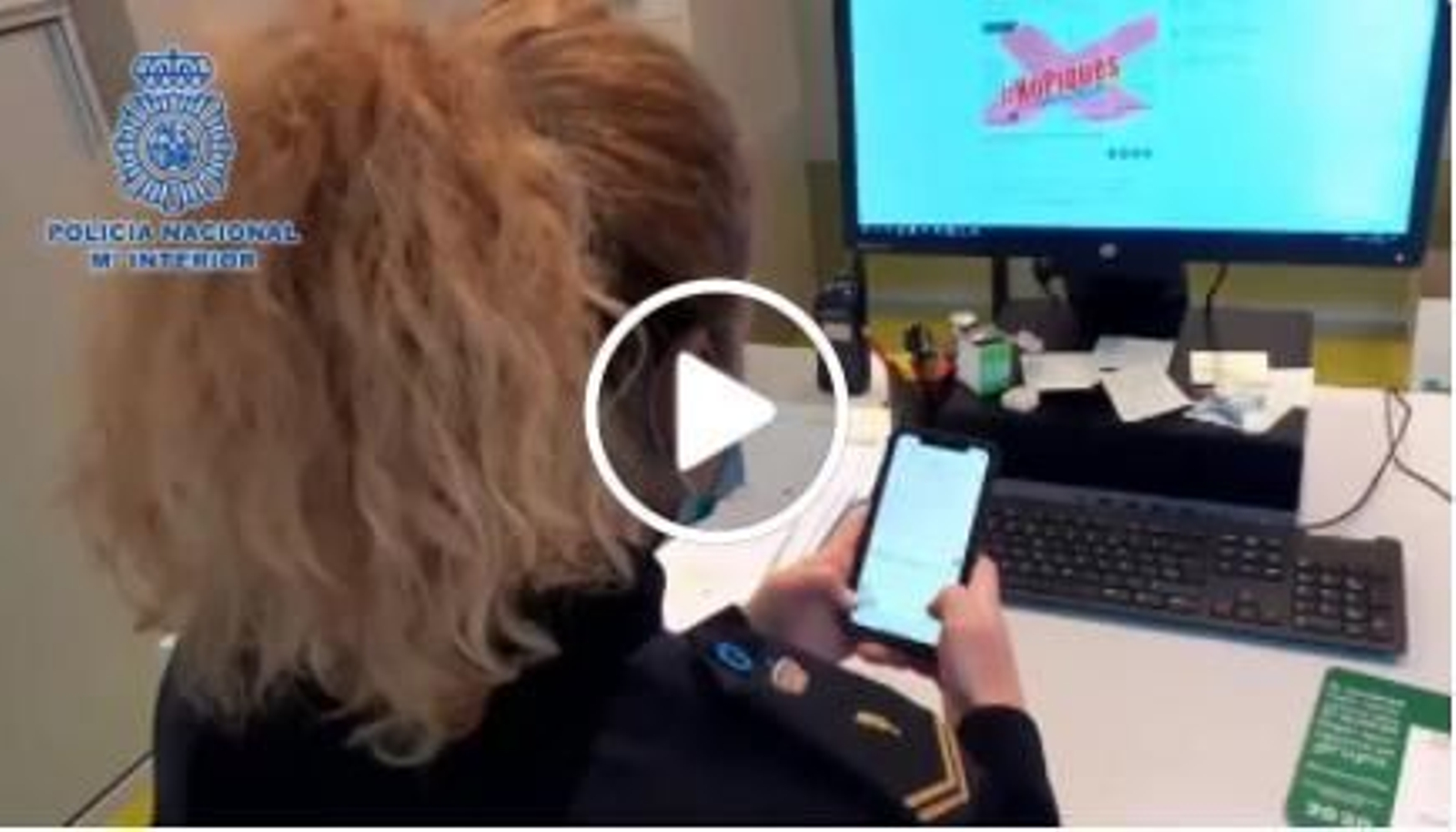 La Policia Nacional alerta de una estafa vía whatsApp.