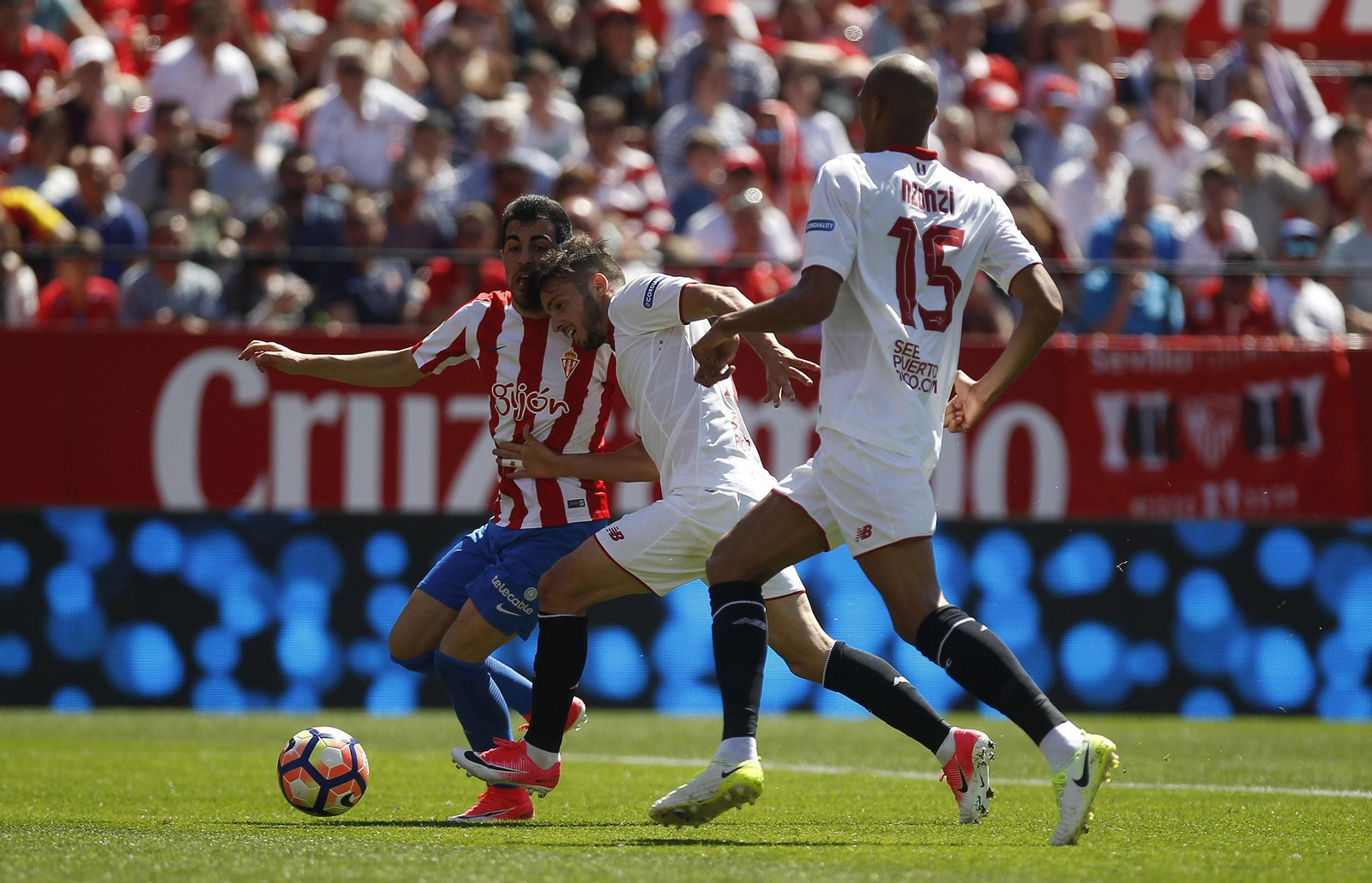 Las imágenes del Sevilla-Sporting