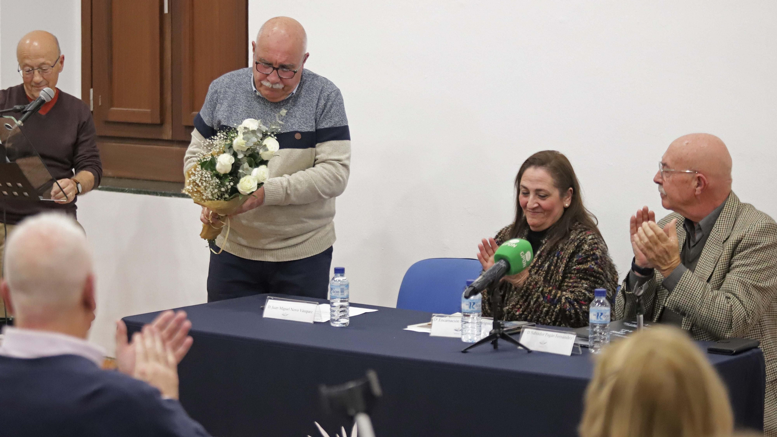 Fotos de la presentación del libro 'Vivencias y recuerdos de Guillermo León Barba' en La Línea