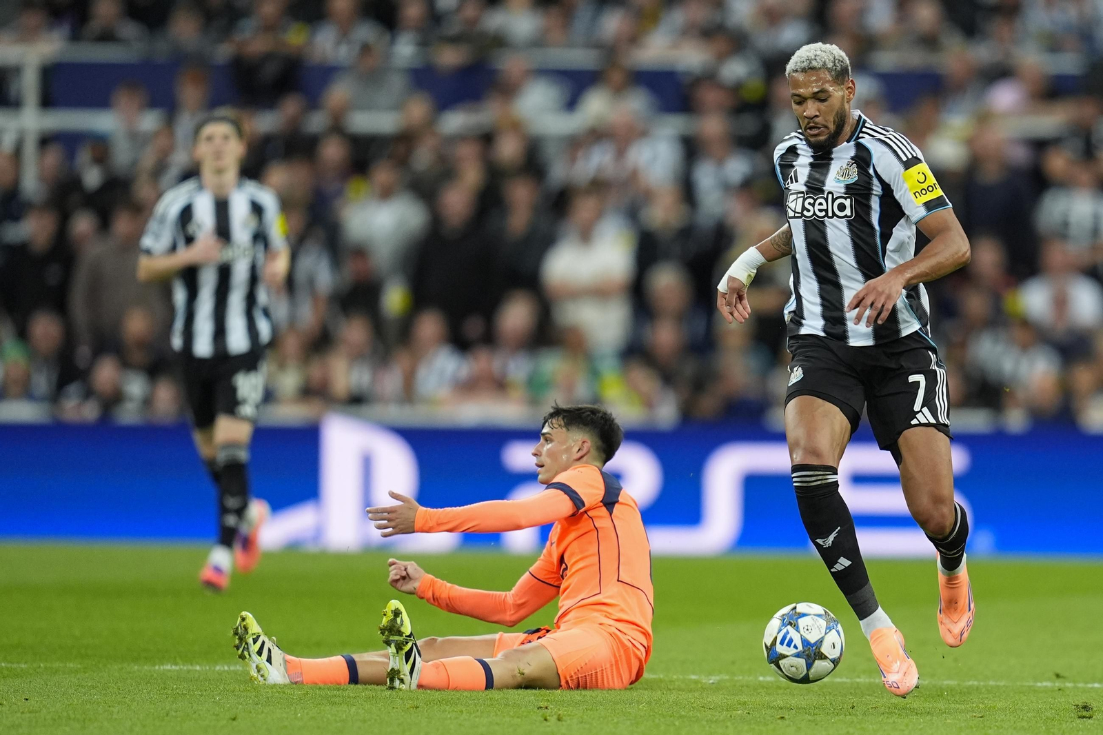 Las fotos del Newcastle-Barcelona