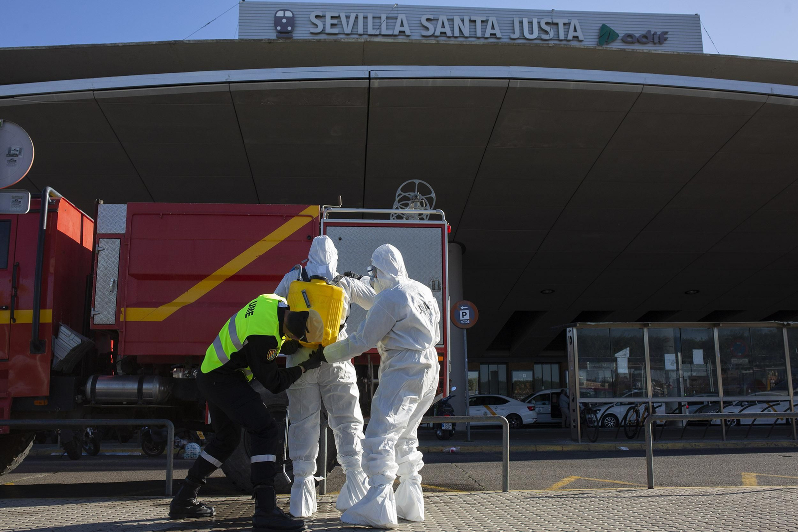 Coronavirus: Las imágenes de la pandemia en Sevilla