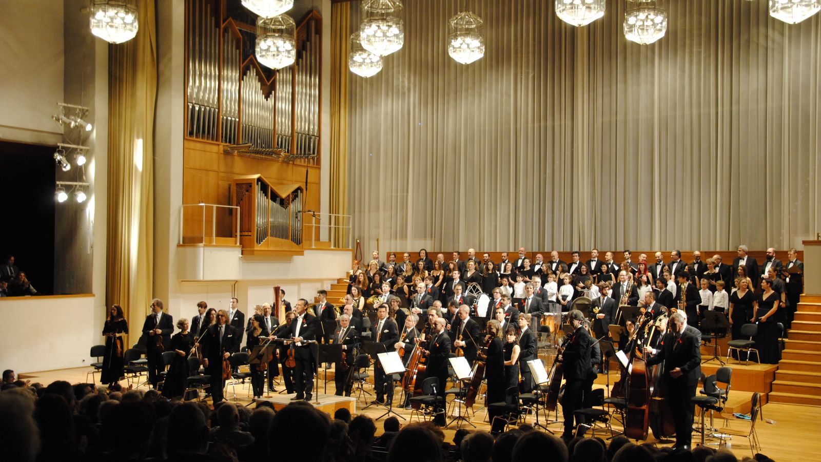 Otra imagen del recital de las Juventudes Musicales en el Falla, ayer.