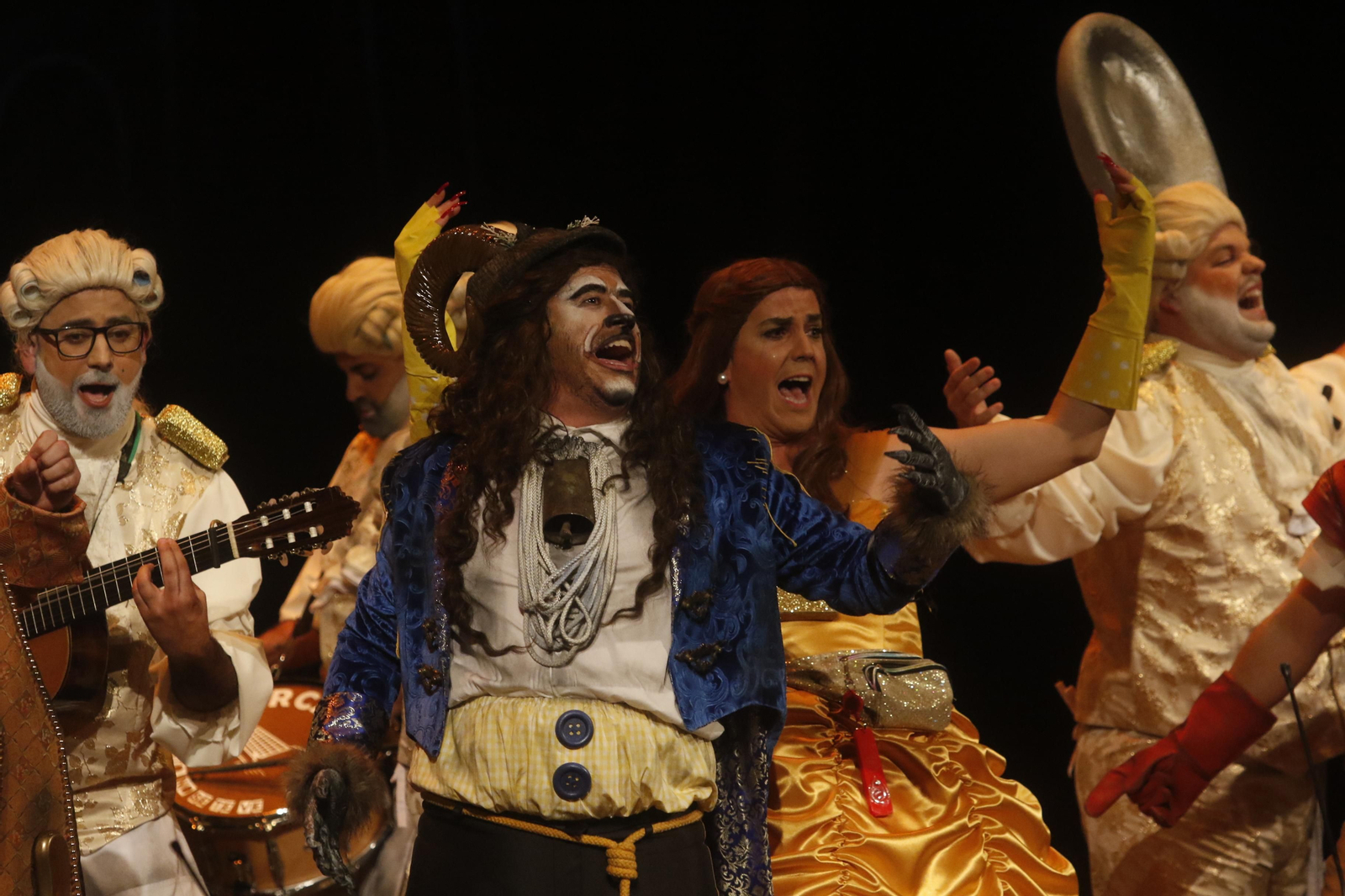 La primera sesión de preliminares del Concurso del Carnaval de Córdoba, en fotos