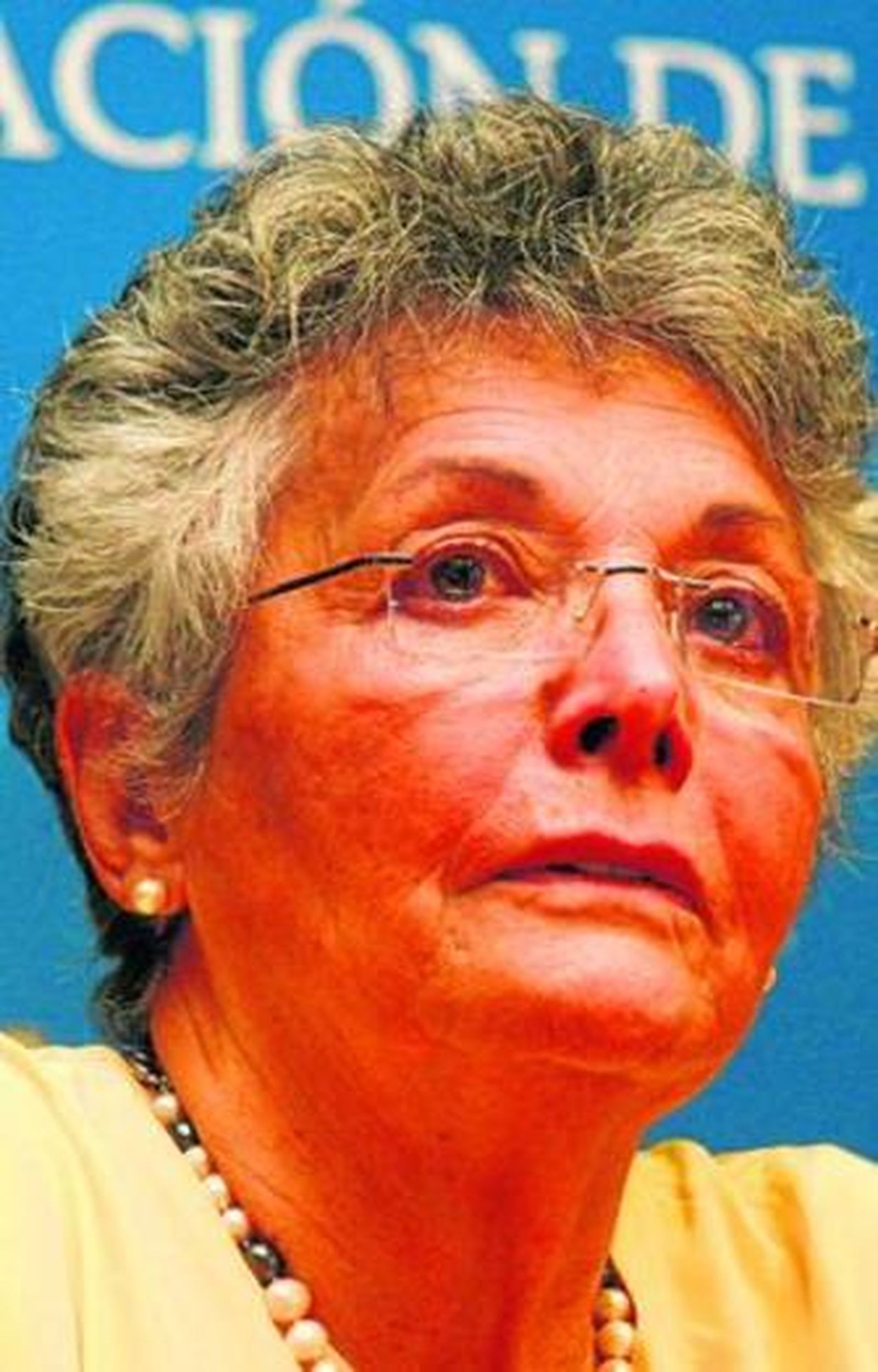 Pauline Talens, ayer en Diputación.