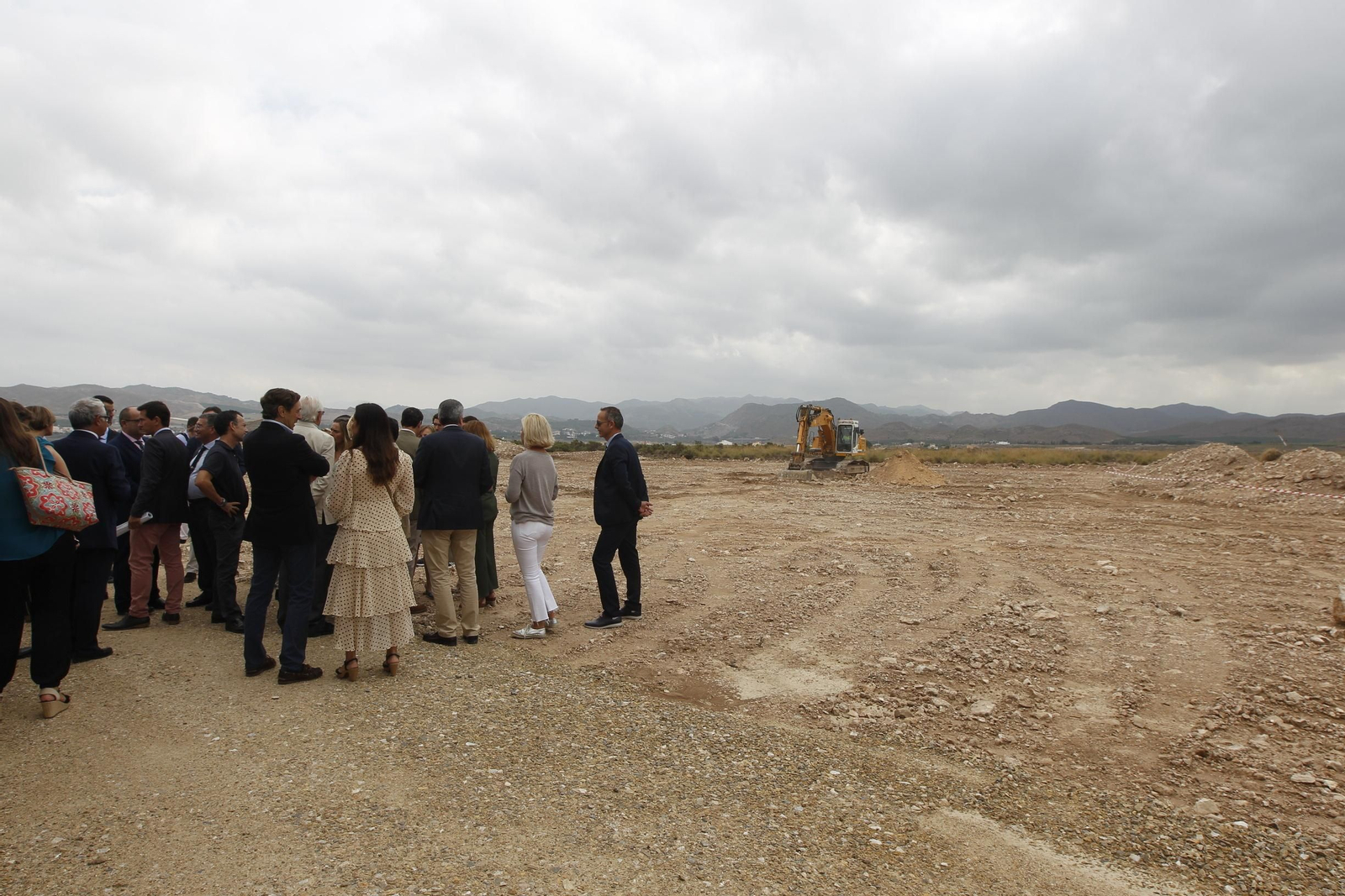 Fotogalería colocación primera piedra cuarto tramo Autovía del Almanzora