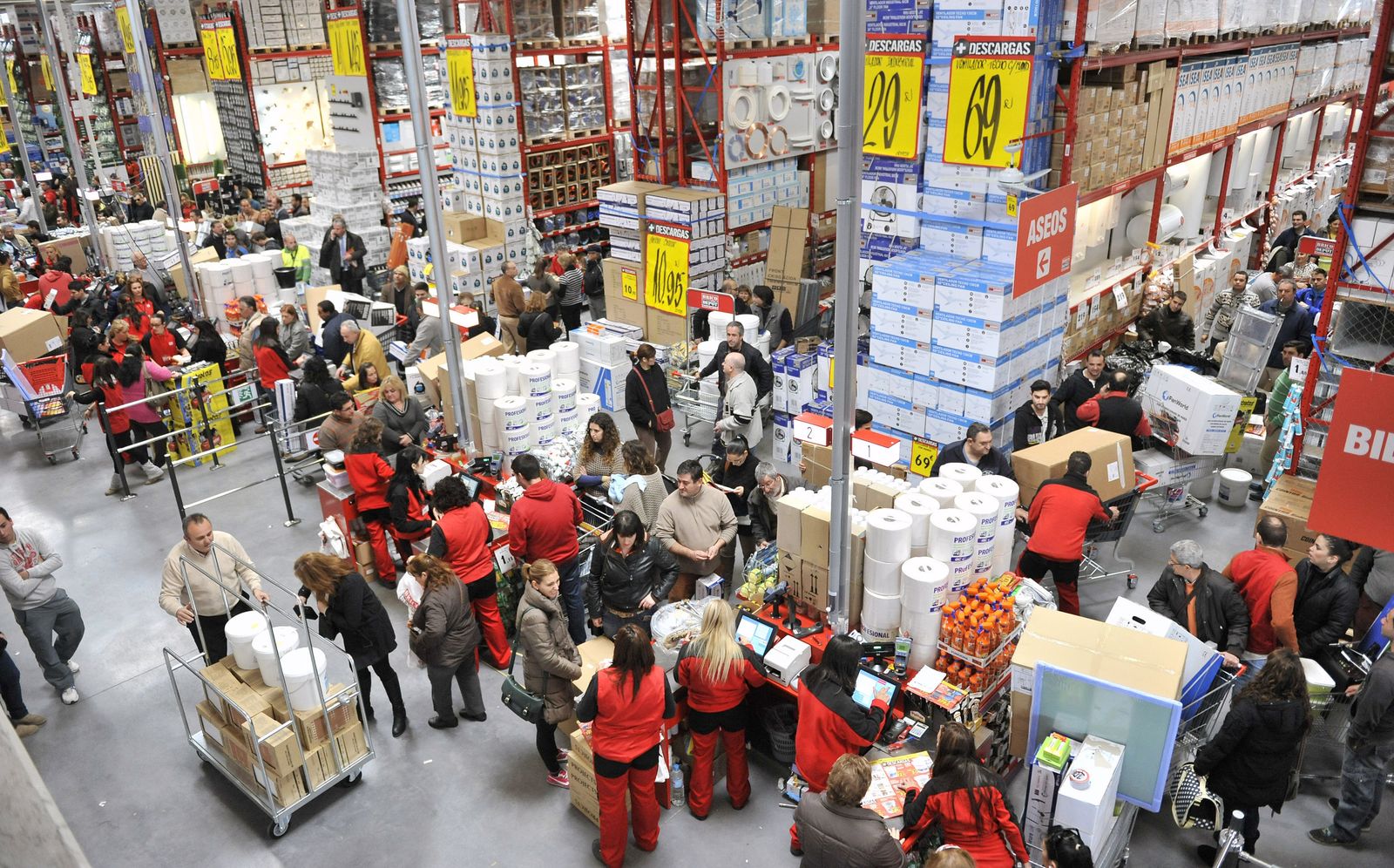 La tienda de Brico Dêpot ubicada en Sevilla, en la zona del Higuerón Sur, junto al Costco.