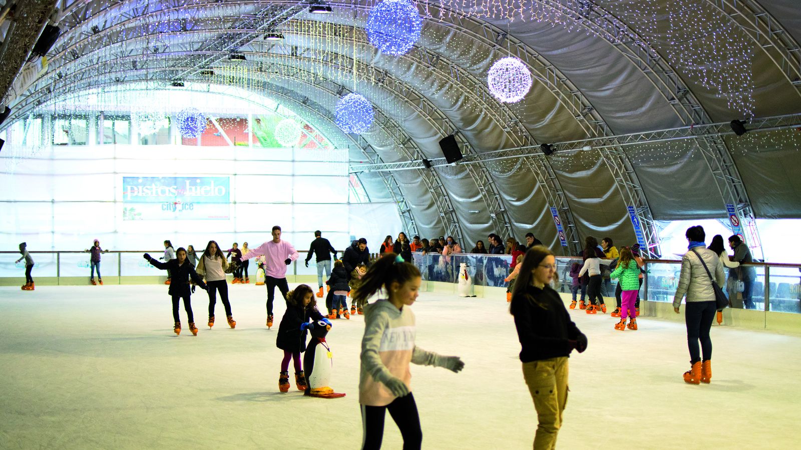 Pista de patinaje en Sevilla