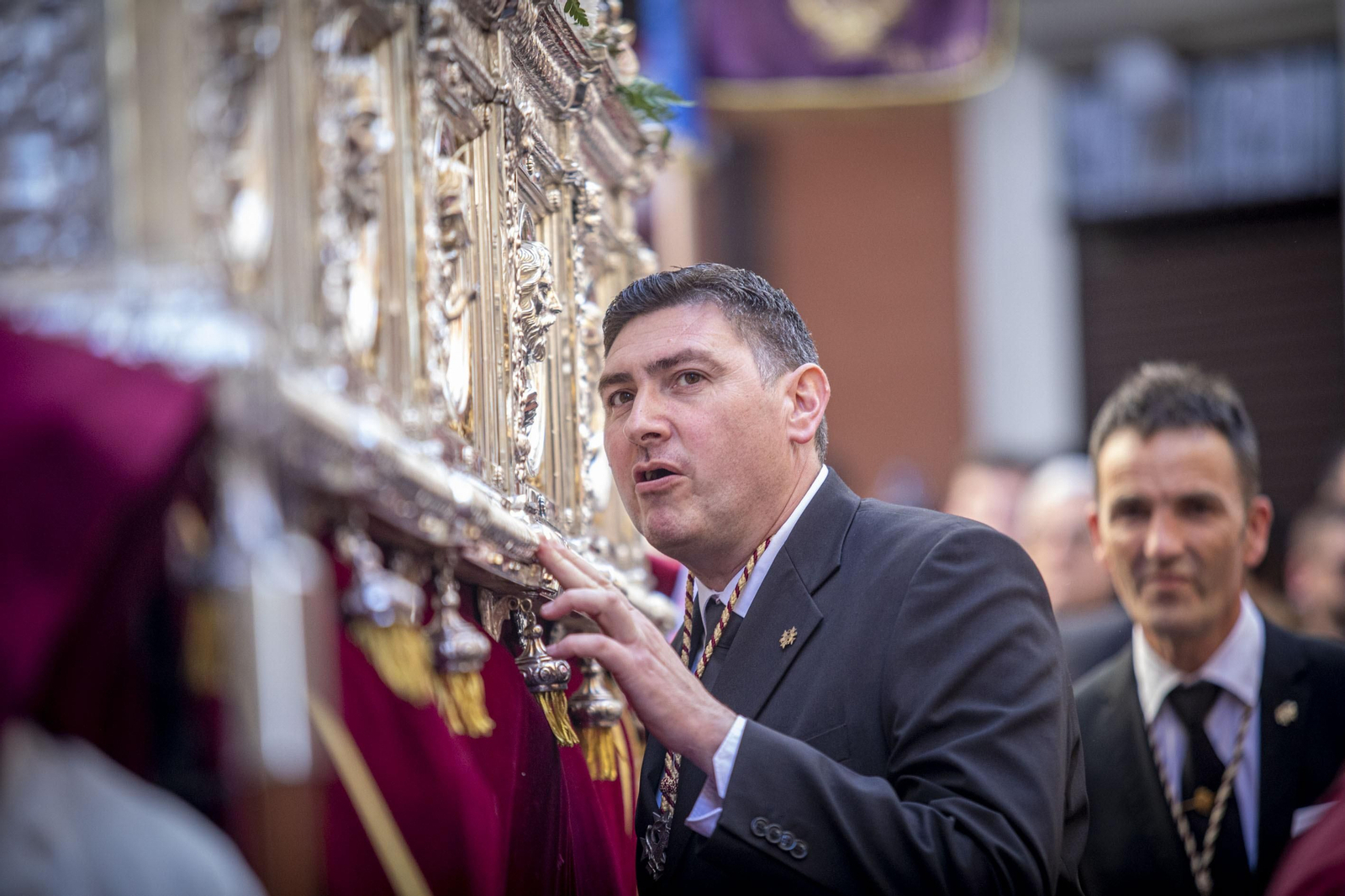 Las imágenes de la cofradía de Sentencia en la Semana Santa de Cádiz 2022