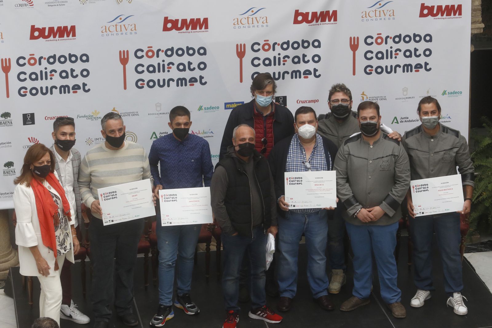 Los premiados del Córdoba Califato Gourmet, en imágenes
