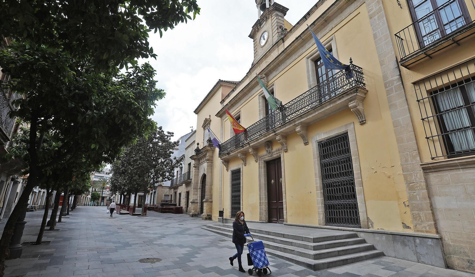 Coronavirus ,Viernes Santo ,27 días del estado de alarma en Jerez en imágenes