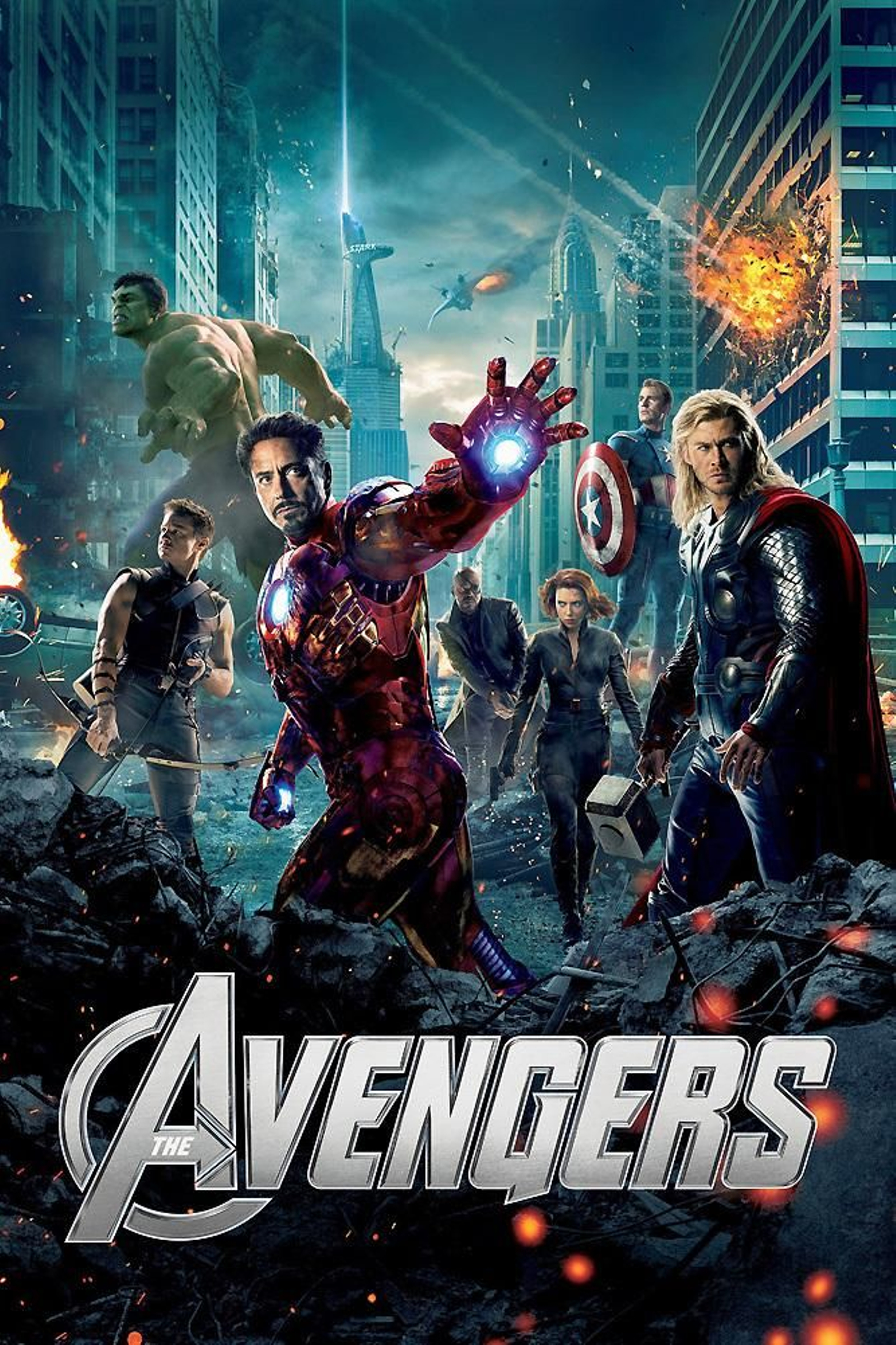 Cartel de 'Los Vengadores'