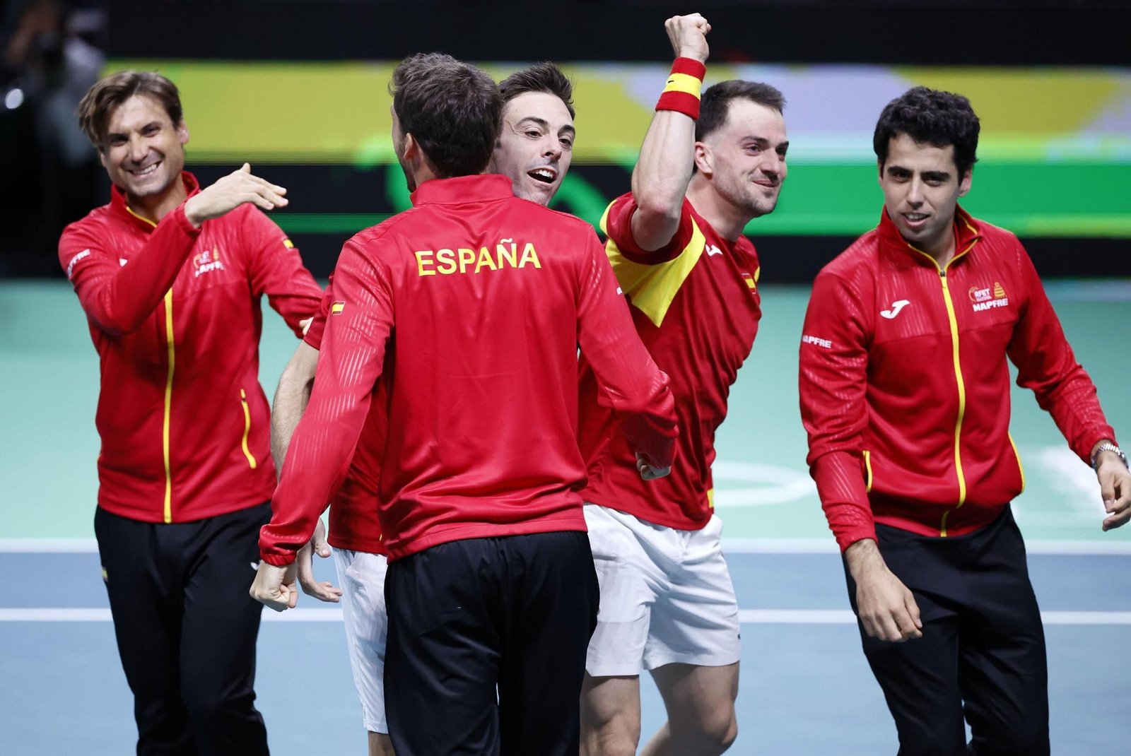 Las fotos de la clasificación de España para la final de la Copa Davis