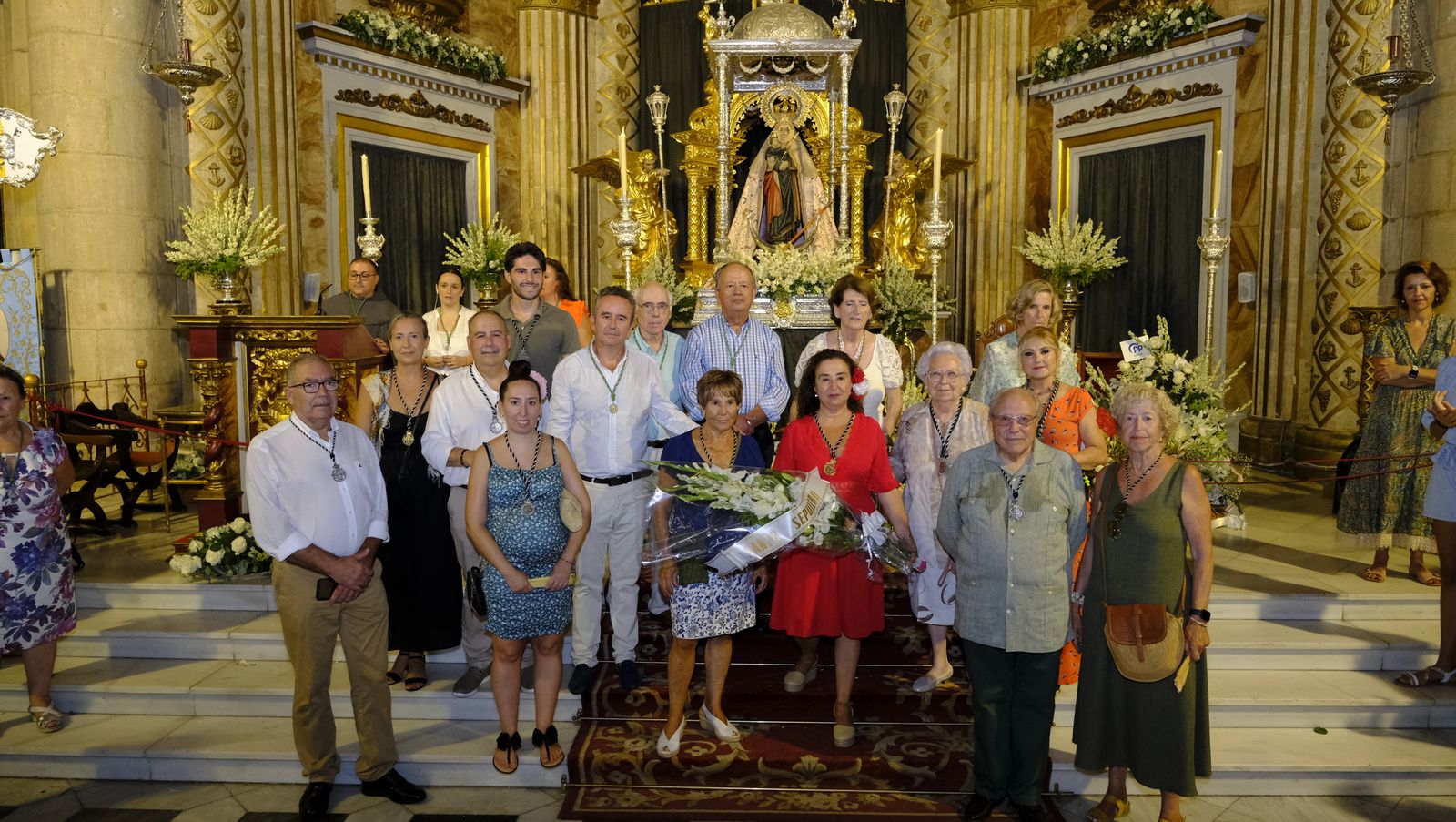 La ofrenda a la Virgen del Mar en imágenes