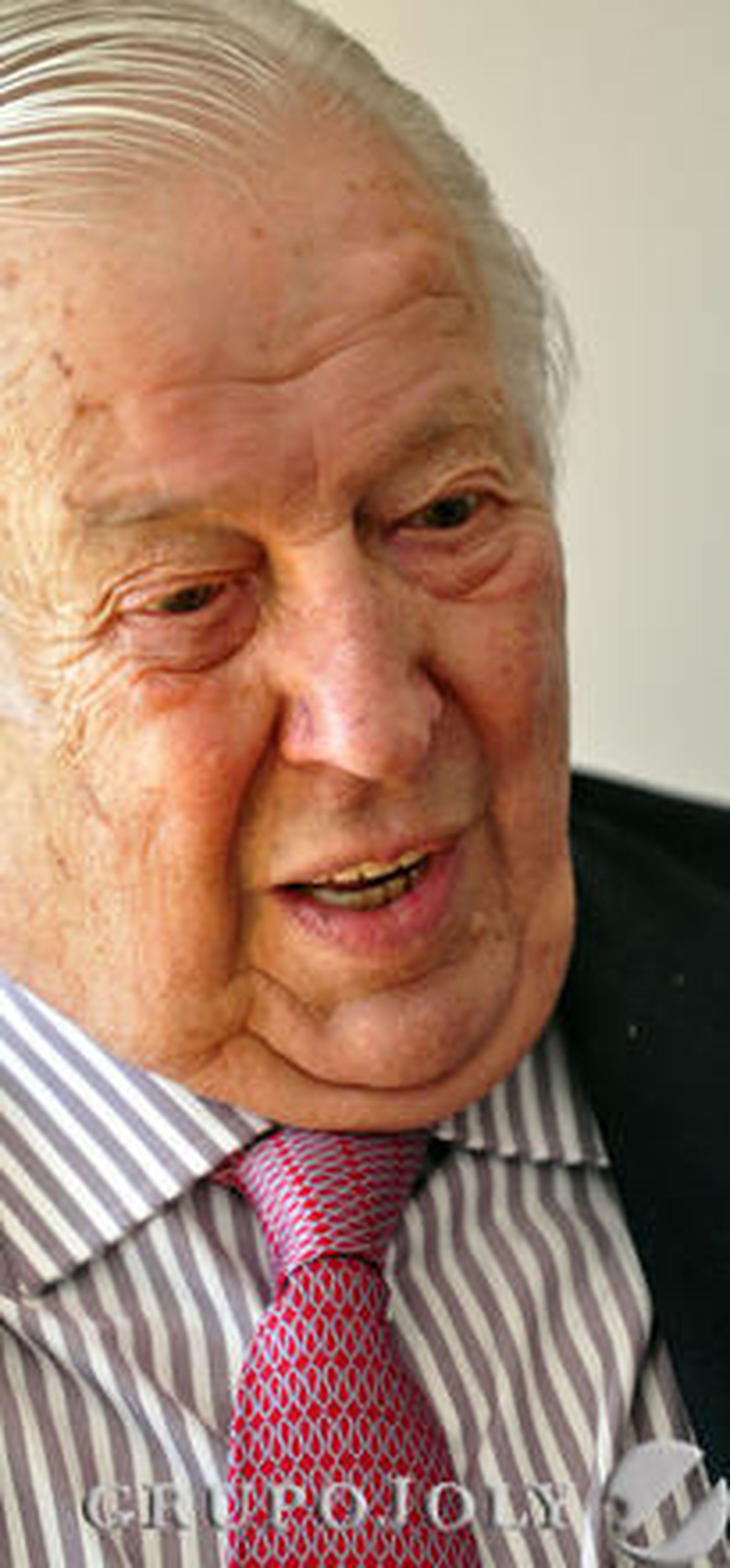 Manuel Olivencia, durante la entrevista.

Foto: Manuel Gómez