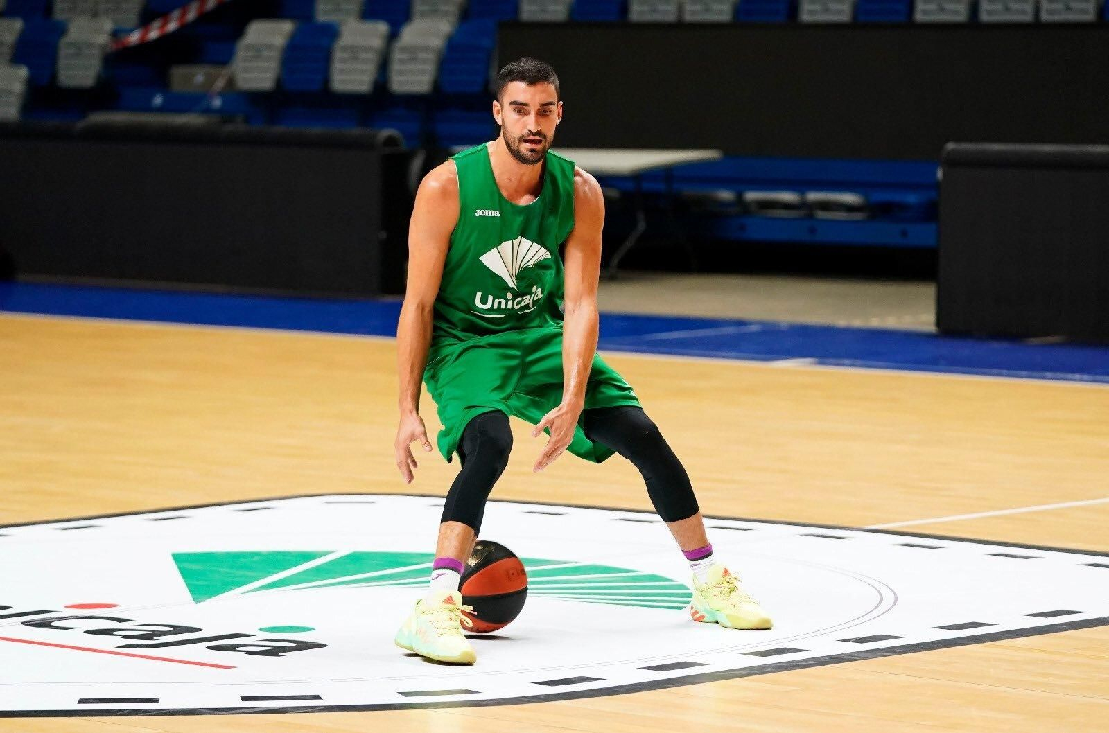 Jaime Fernández, la semana pasada en el Carpena.