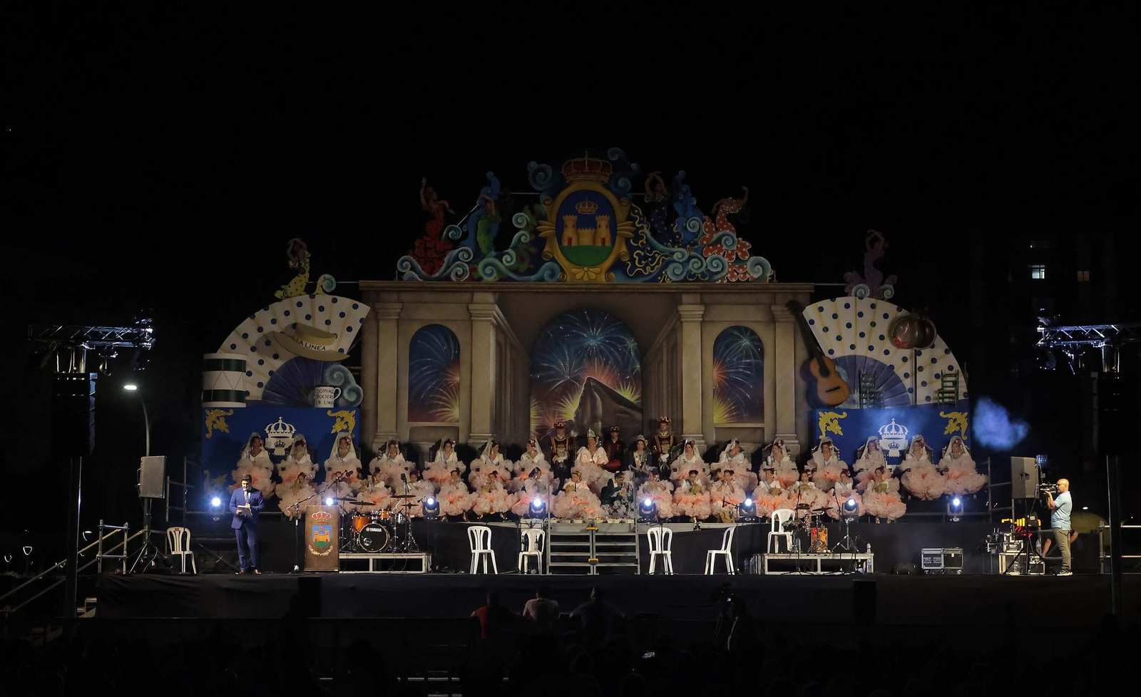 Fotos de la coronación de la Feria de La Línea 2024