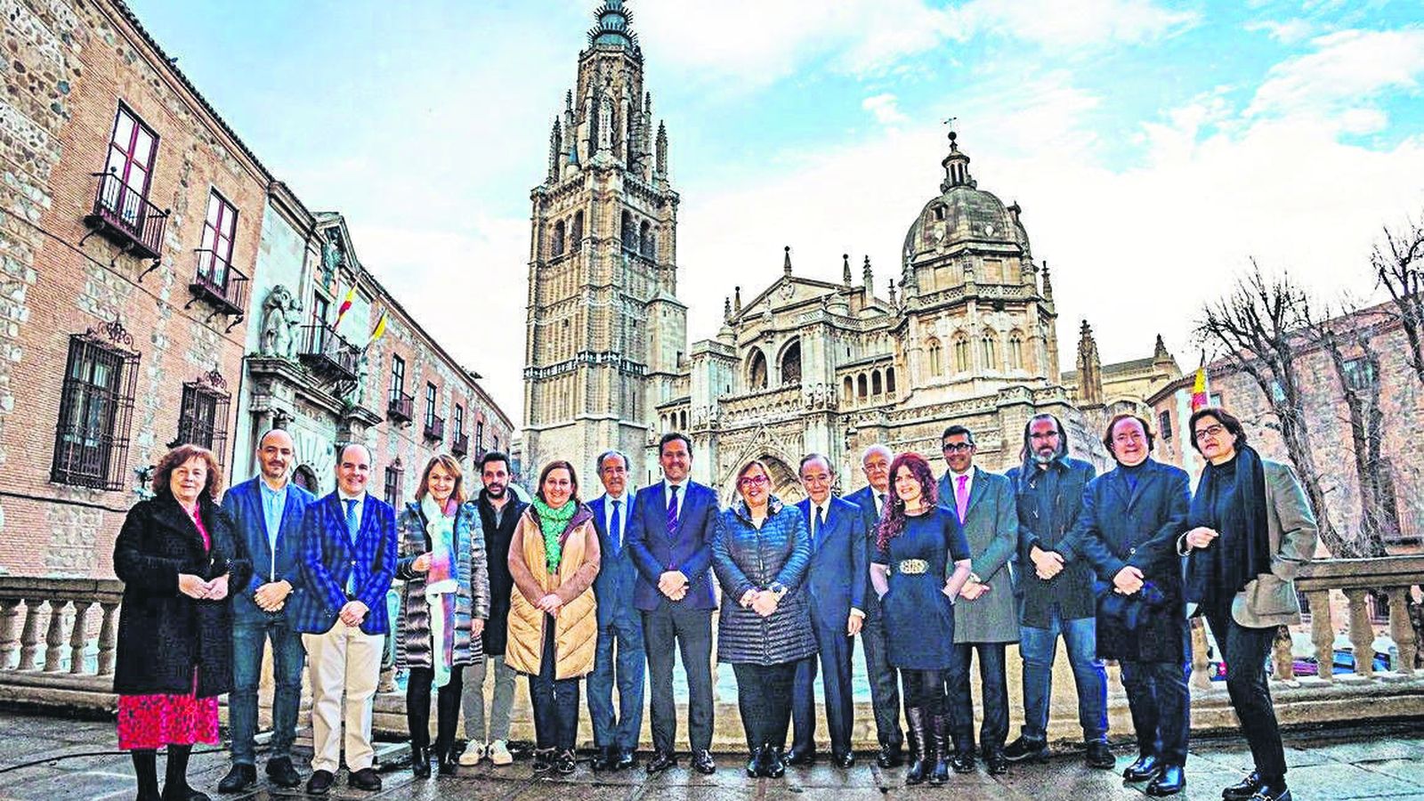 Reunión del consejo asesor de la candidatura a la capitalidad de Toledo.