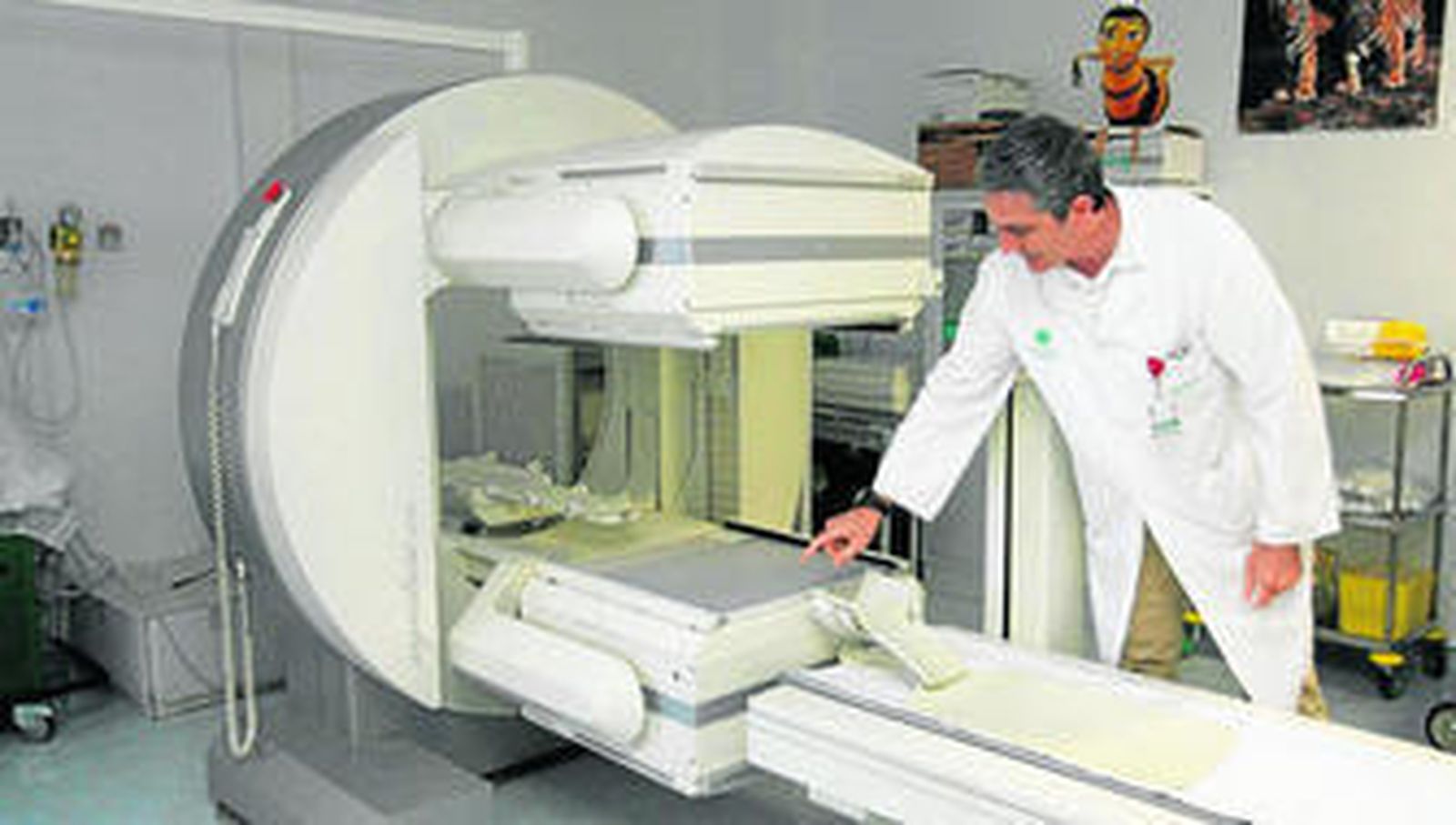El responsable de la sección de medicina nuclear del Complejo Hospitalario Torrecárdenas.