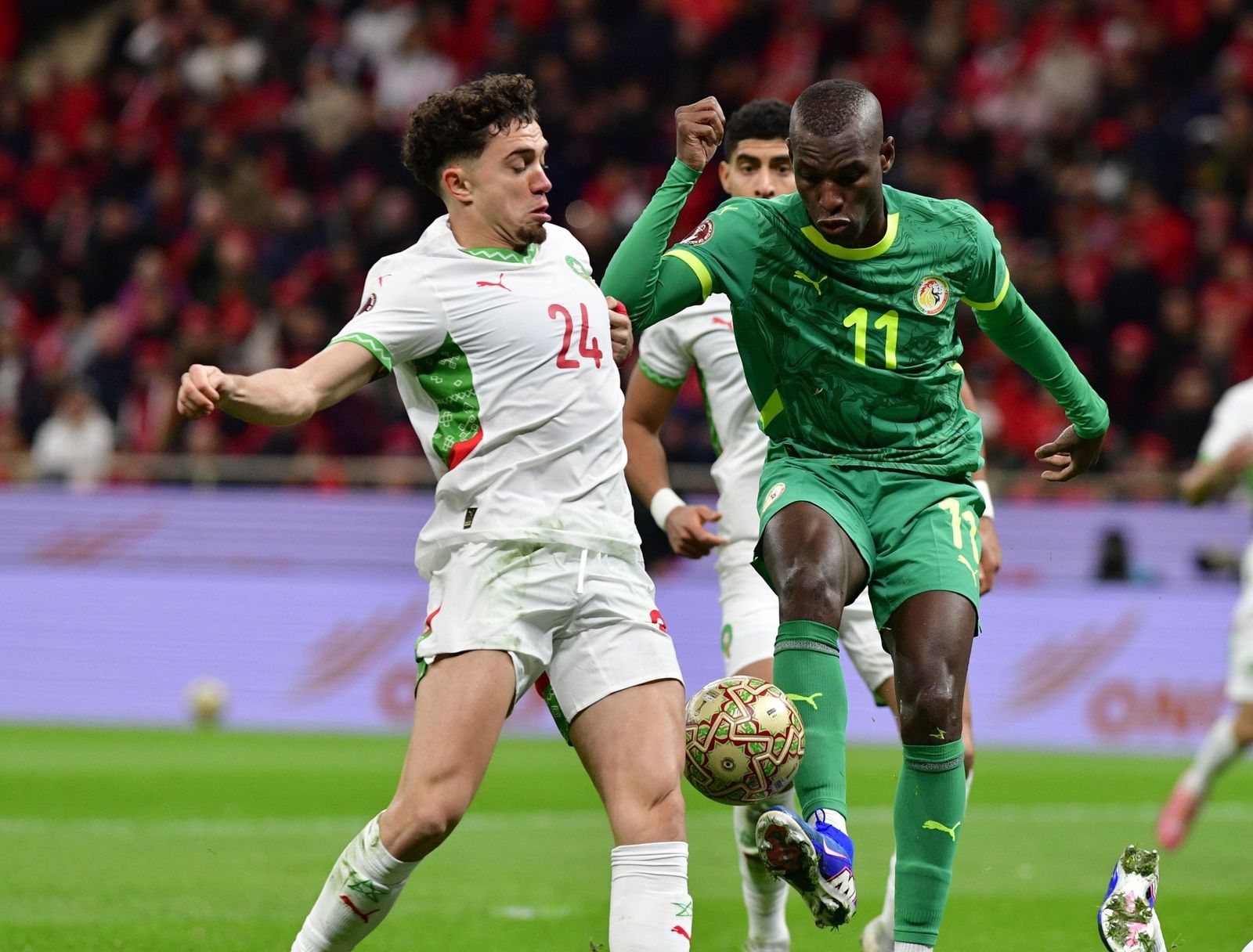 Las fotos de la final entre Marruecos y Senegal en la Copa África