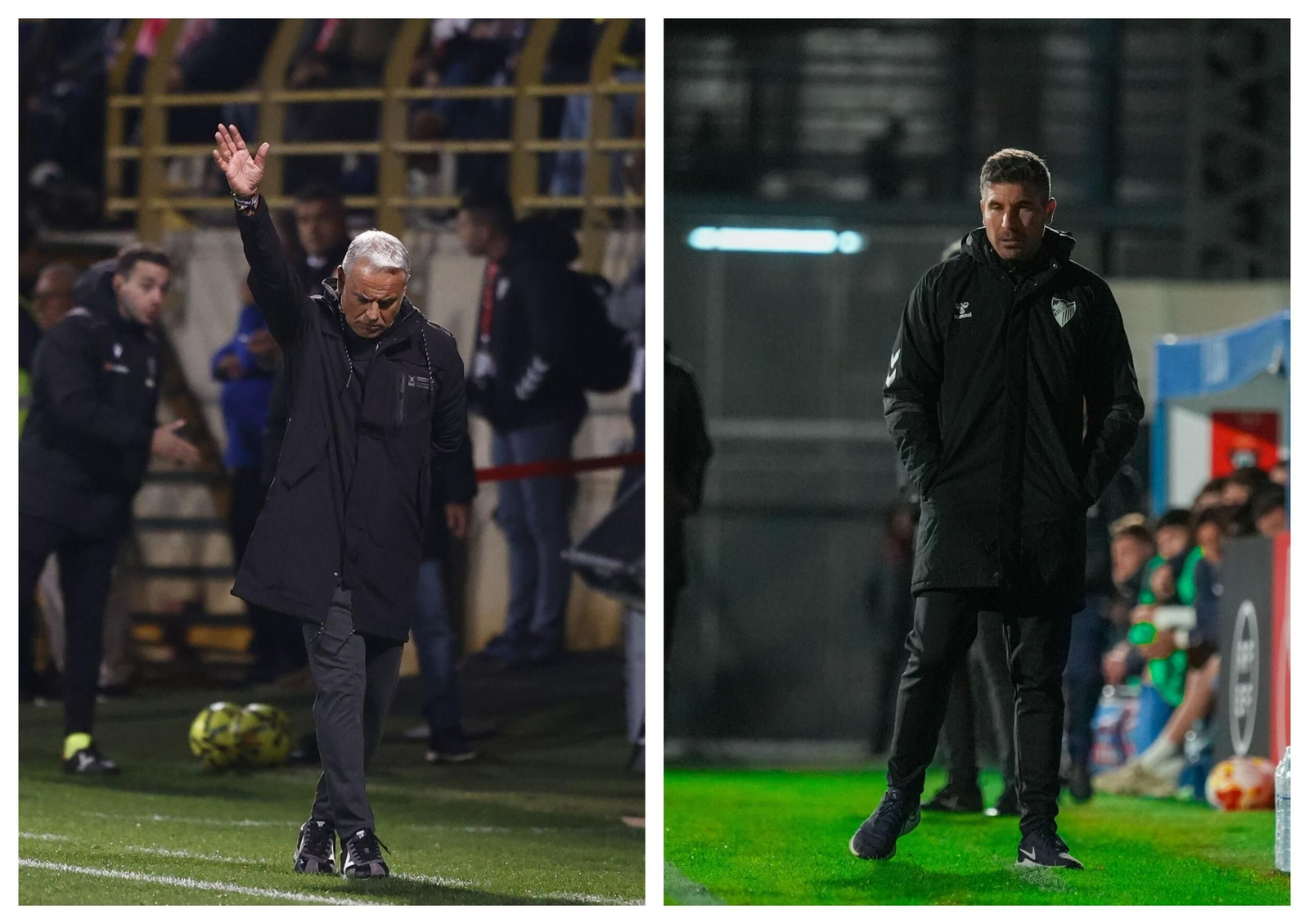 Sergio Pellicer y Juanfran Funes.