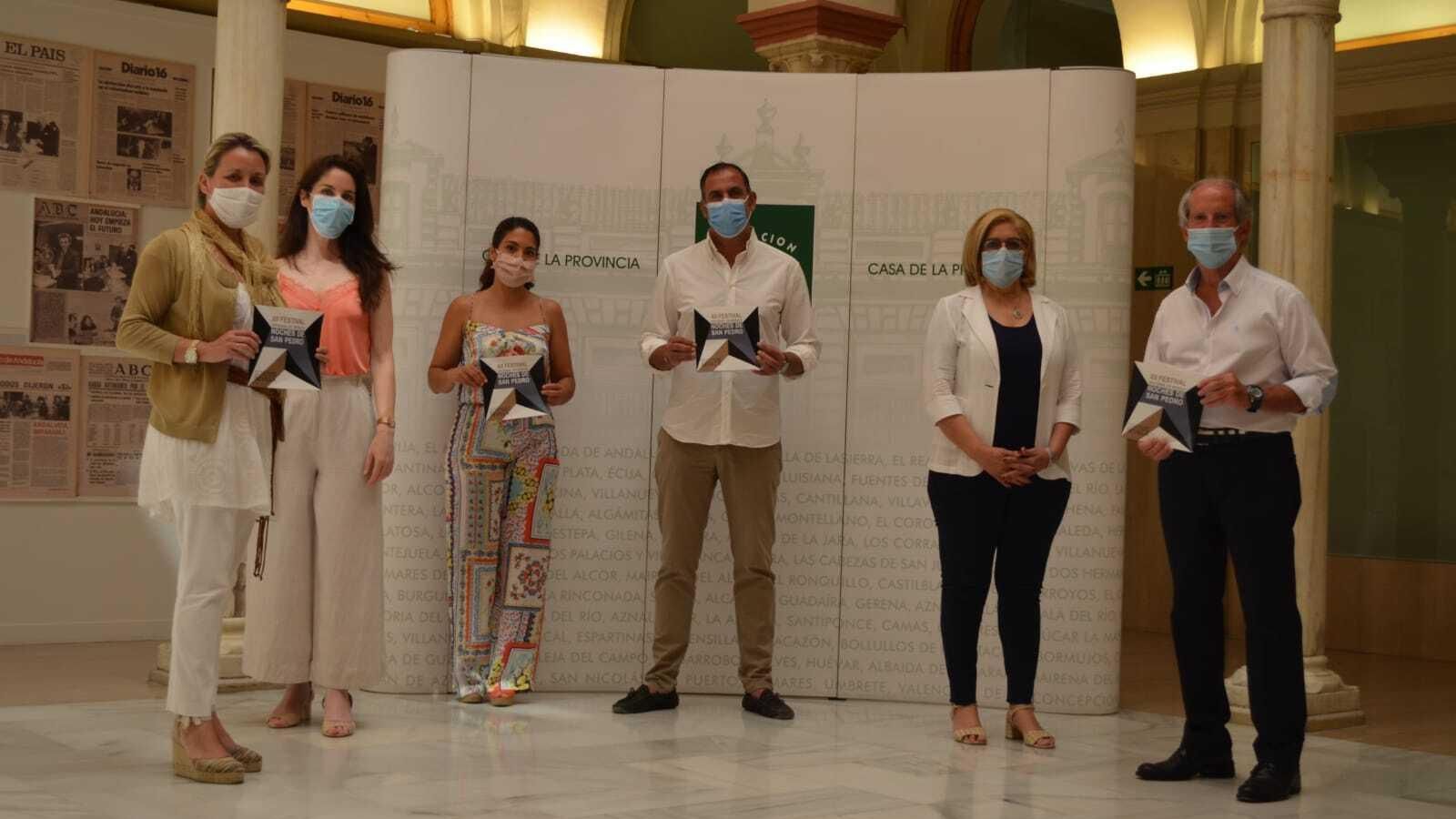 Presentación de las Noches de San Pedro de Sanlúcar la Mayor.