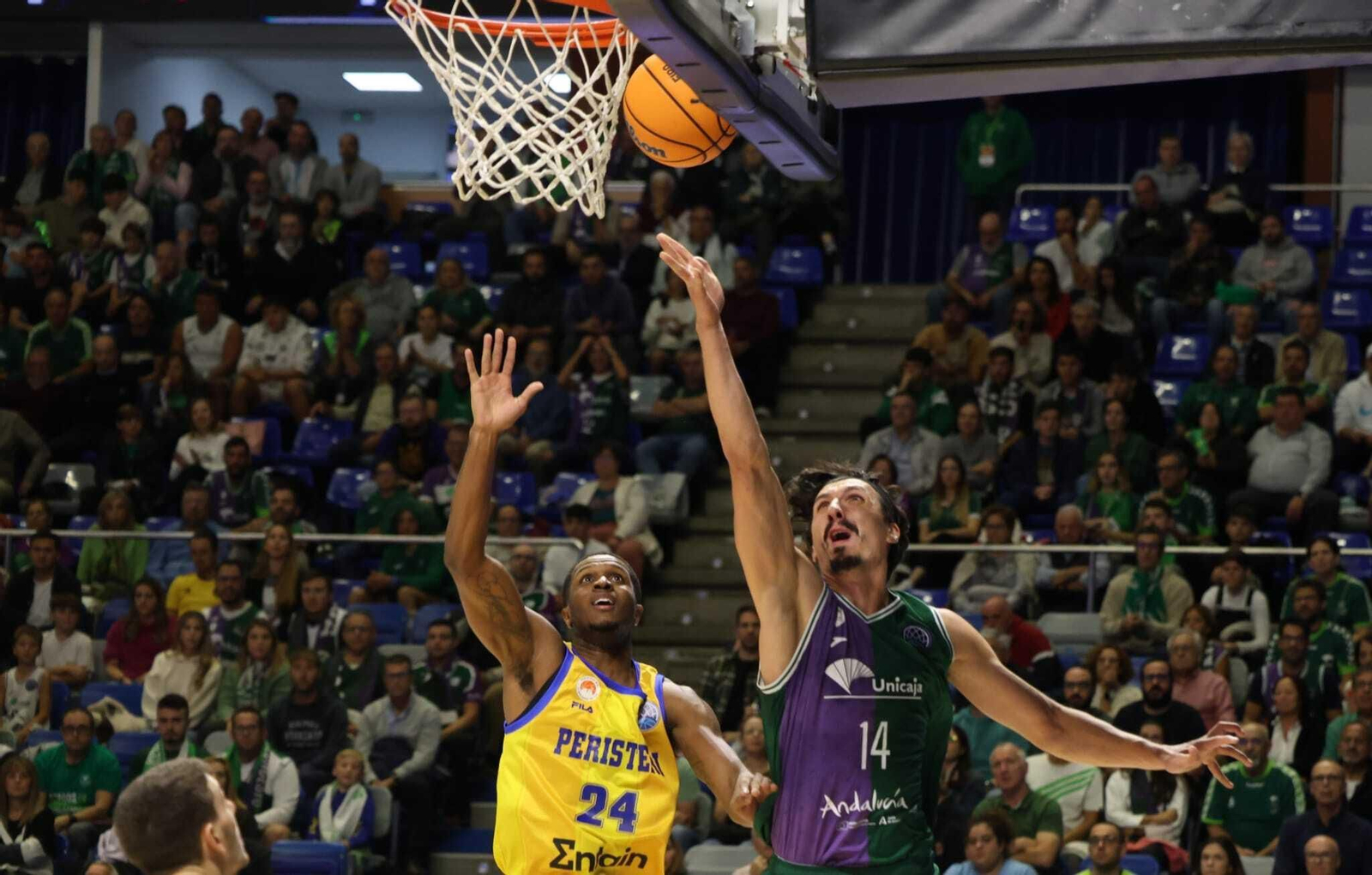 El Unicaja-Peristeri, en fotos