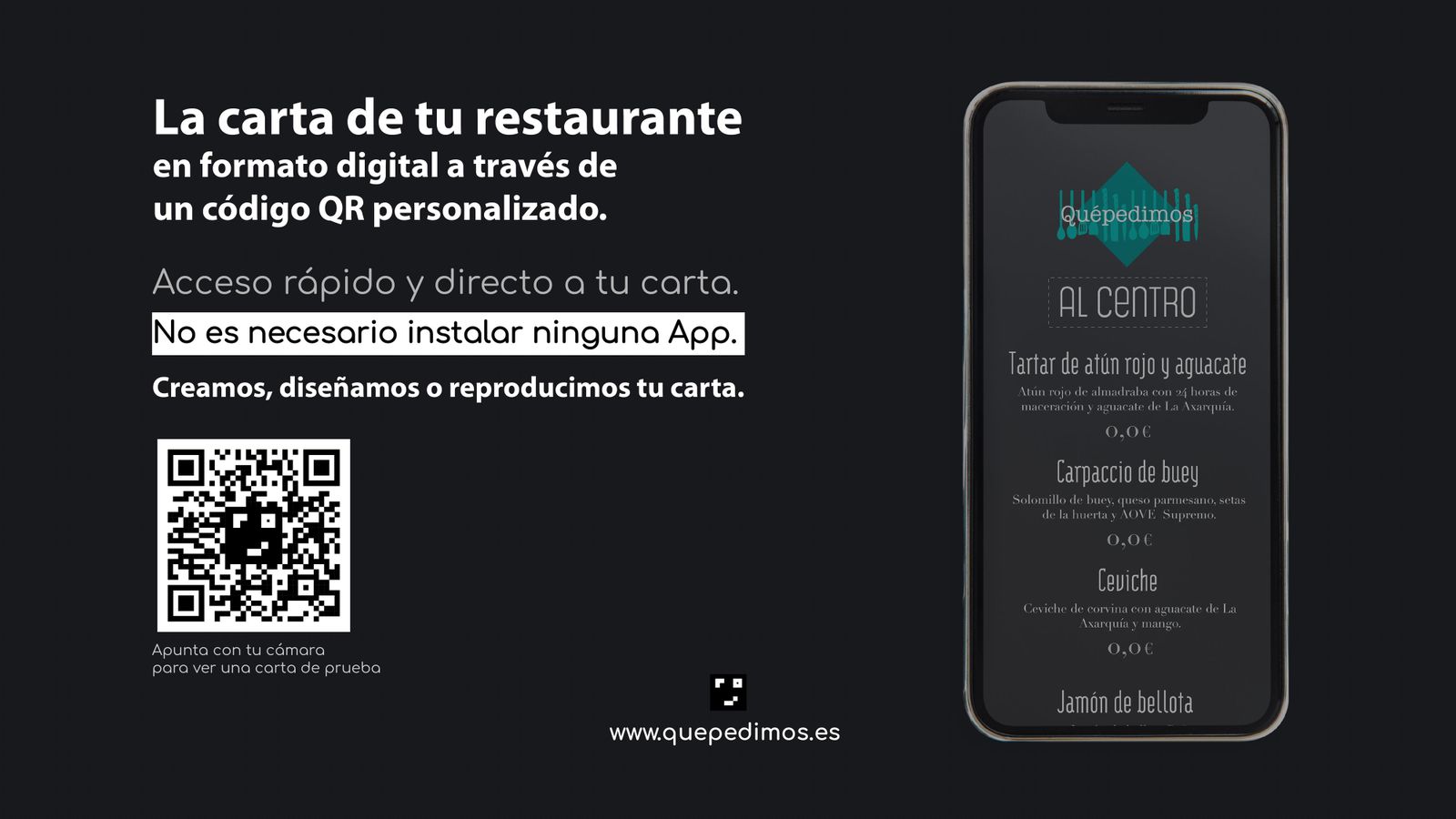 Promoción de quepedimos.es.