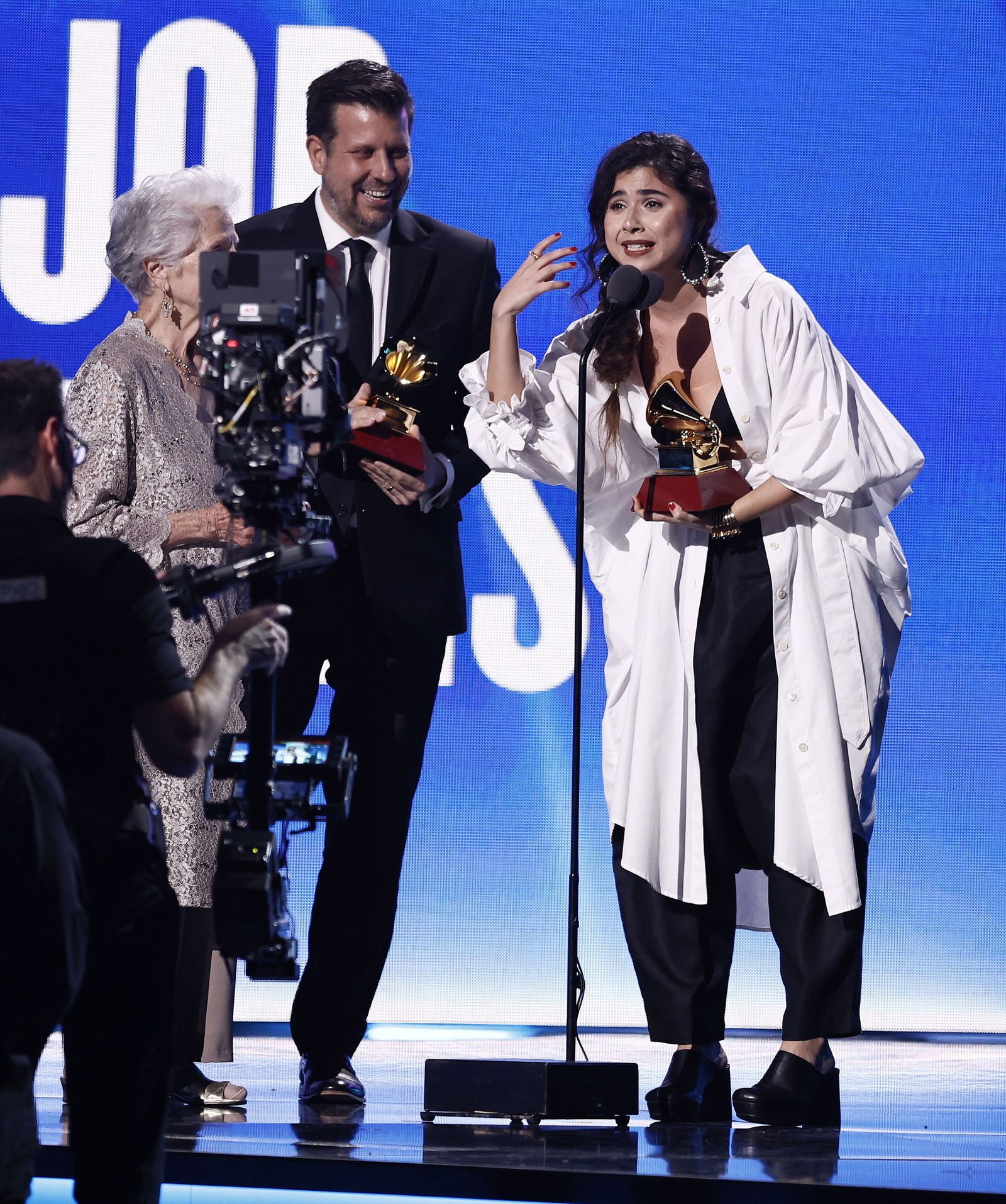 La alfombra roja de los Grammy latinos