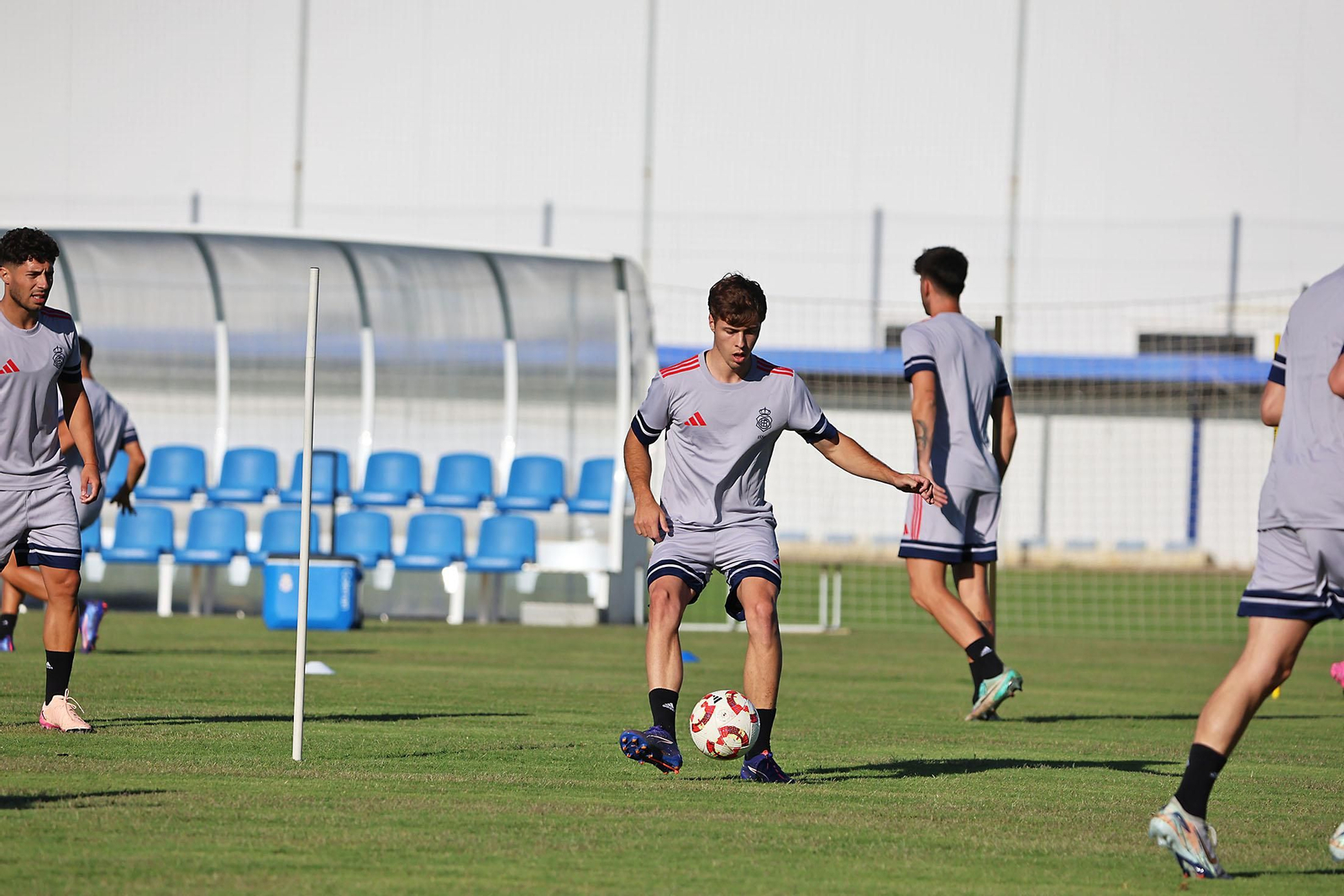 Las imágenes del primer entrenamiento del del Recreativo de Huelva