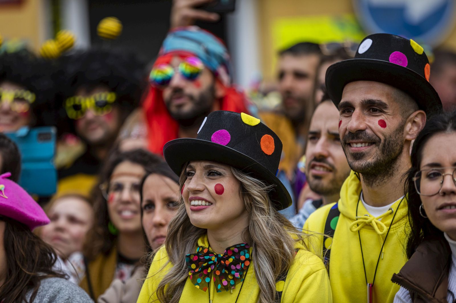 Carnaval de Cádiz 2023: Un sábado de batalla de coplas, en imágenes